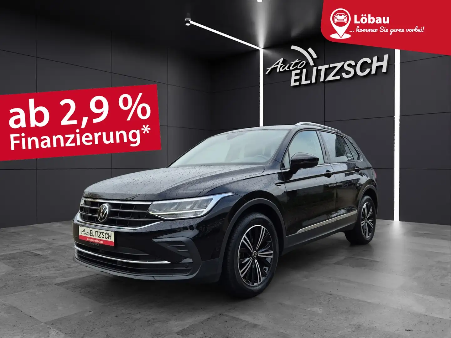 Volkswagen Tiguan TSI United DSG LED Navi AID ACC Park-Assist SH Schwarz - 1
