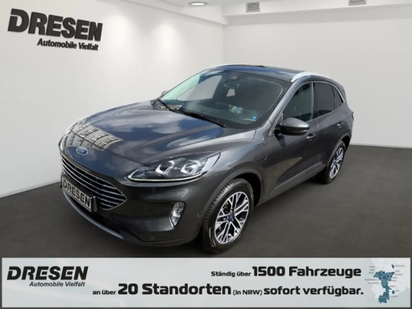 Ford Kuga 2.5 Duratec PHEV Titanium X + Ganzjahresreifen + F Grijs - 1