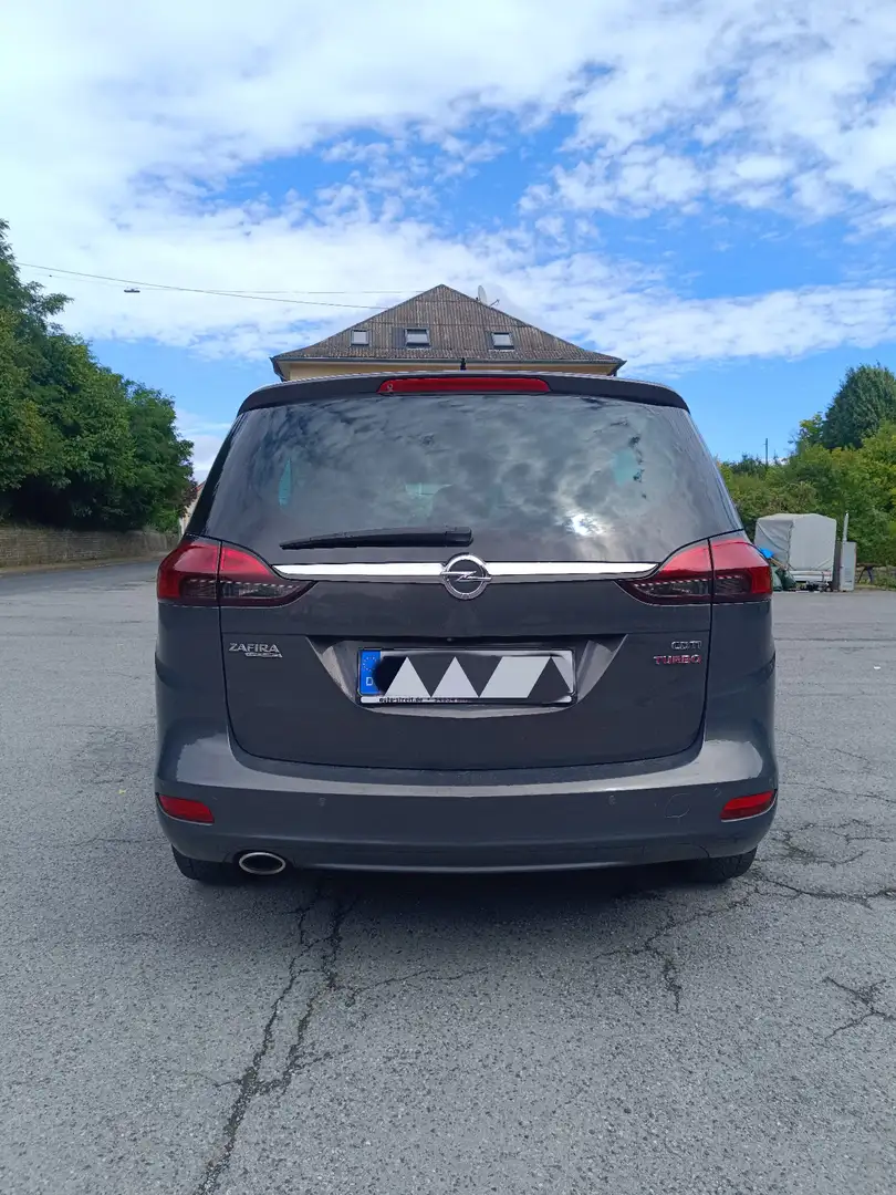 Opel Zafira Tourer 2.0 CDTI Automatik Innovation OPC, 7 Sitze Gris - 2