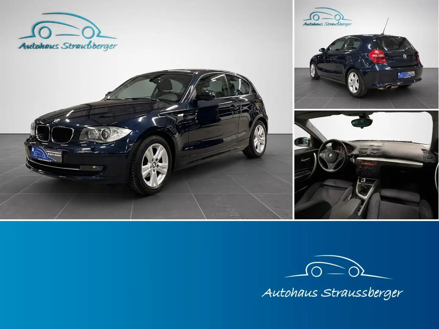 BMW 118 i Lim. Sitzh Xenon Tempo Sportsitze Komfzg Blau - 1