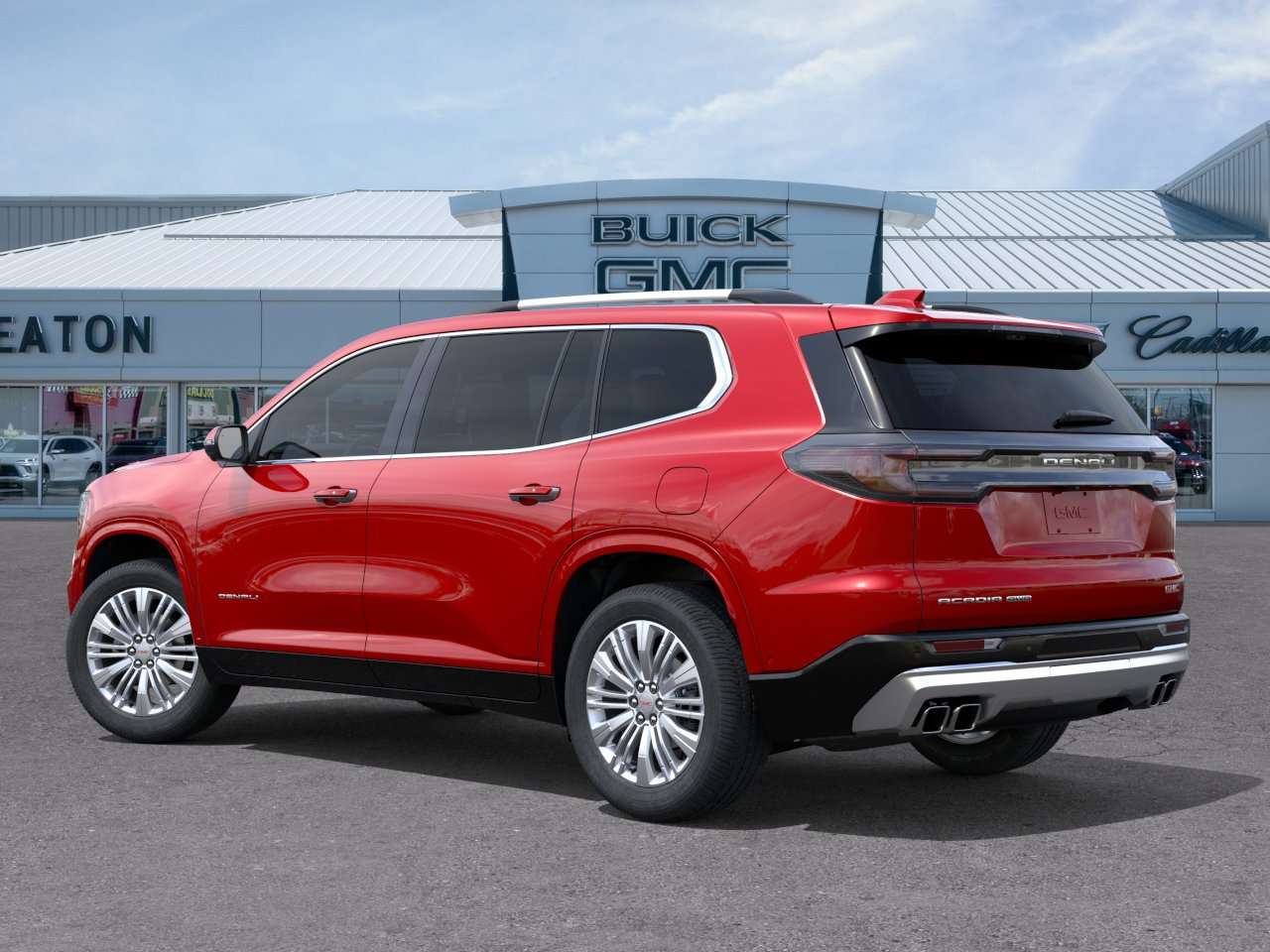 Red 2027 GMC Acadia SUV / Crossover Four-Wheel Drive 8-Speed Automatic
