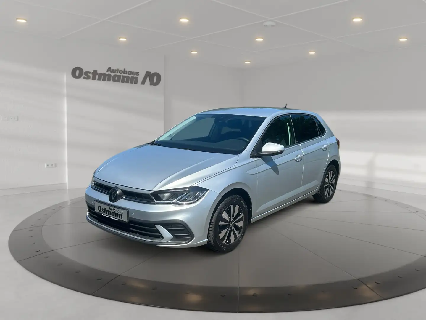 Volkswagen Polo VI 1.0 TSI Move FLA AHK KAM LED 2xKlima Silber - 1