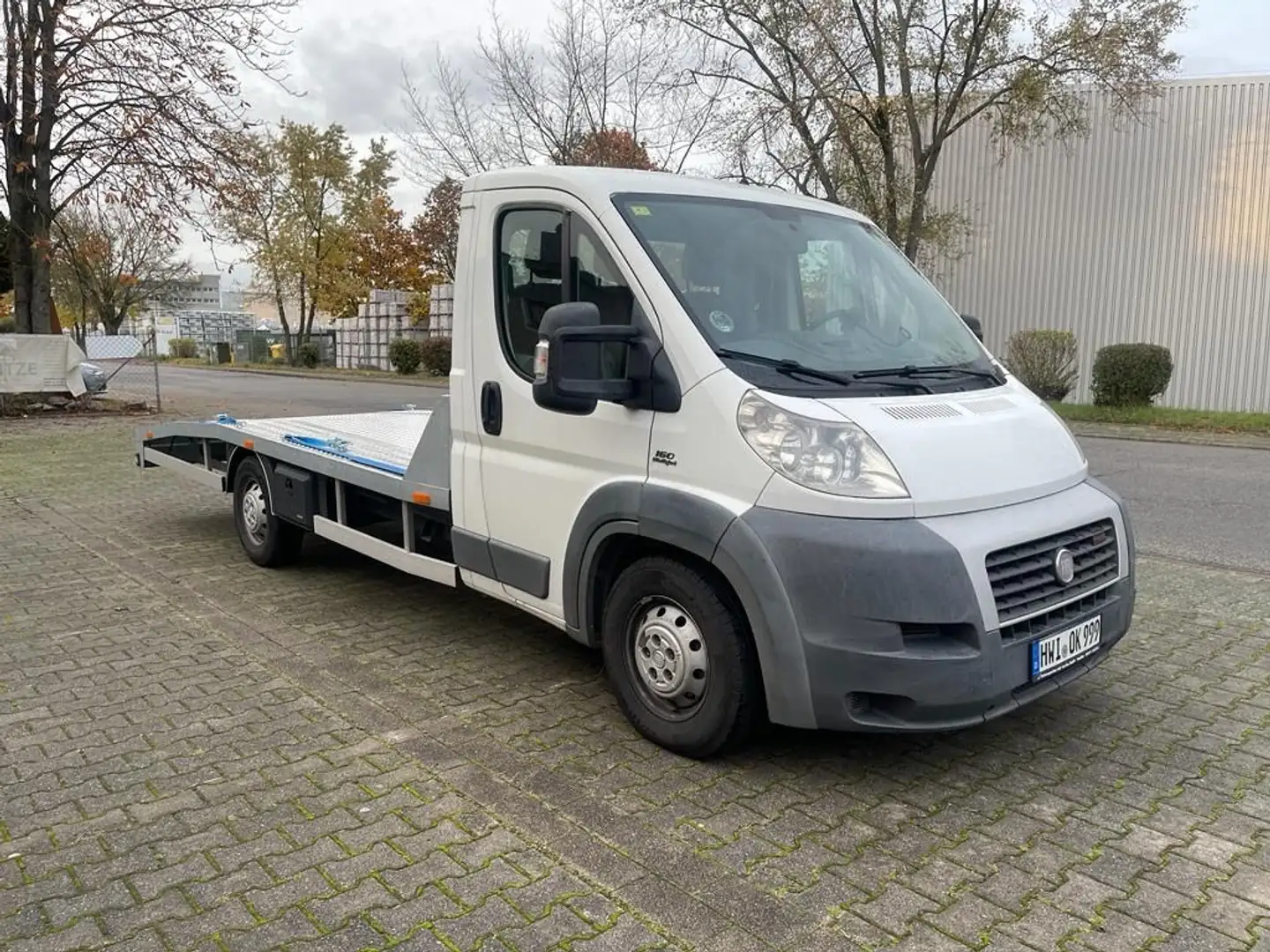 Fiat Ducato Maxi Multijet 3.0 Diesel Autotransporter Weiß - 2