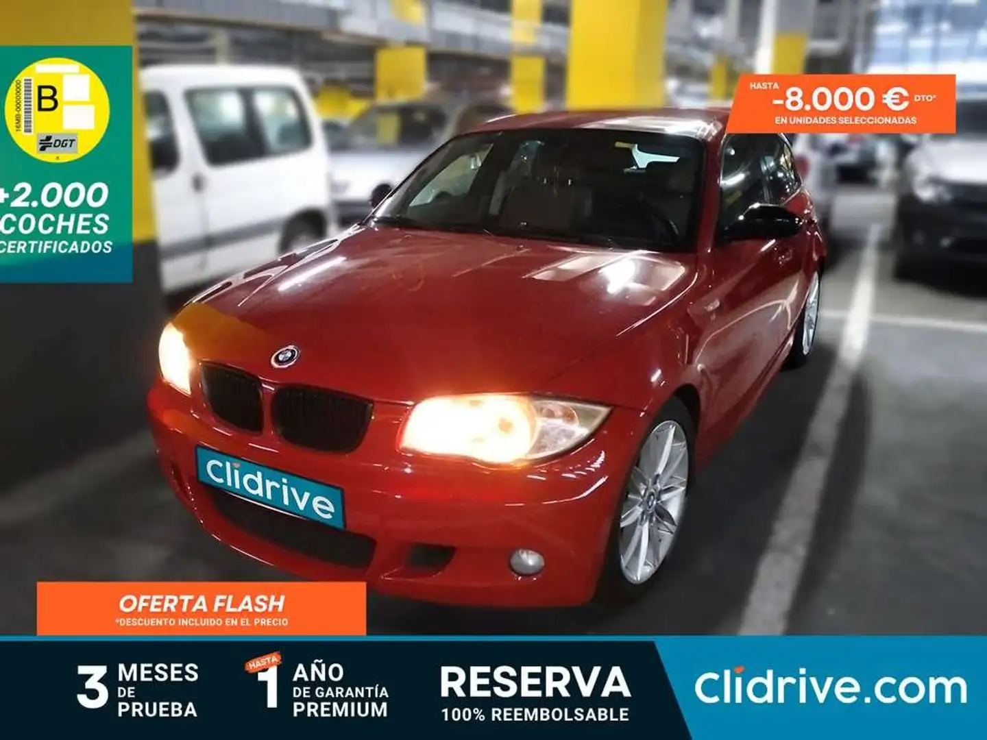 BMW 118 118d Rojo - 1
