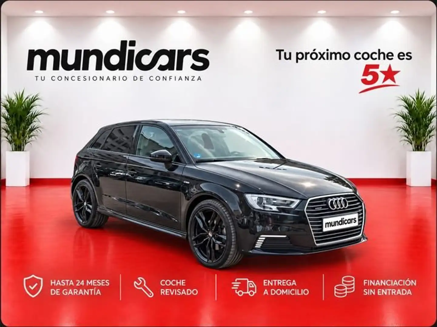 Audi A3 Sportback 1.4 TFSI e-tron S tronic Negro - 1