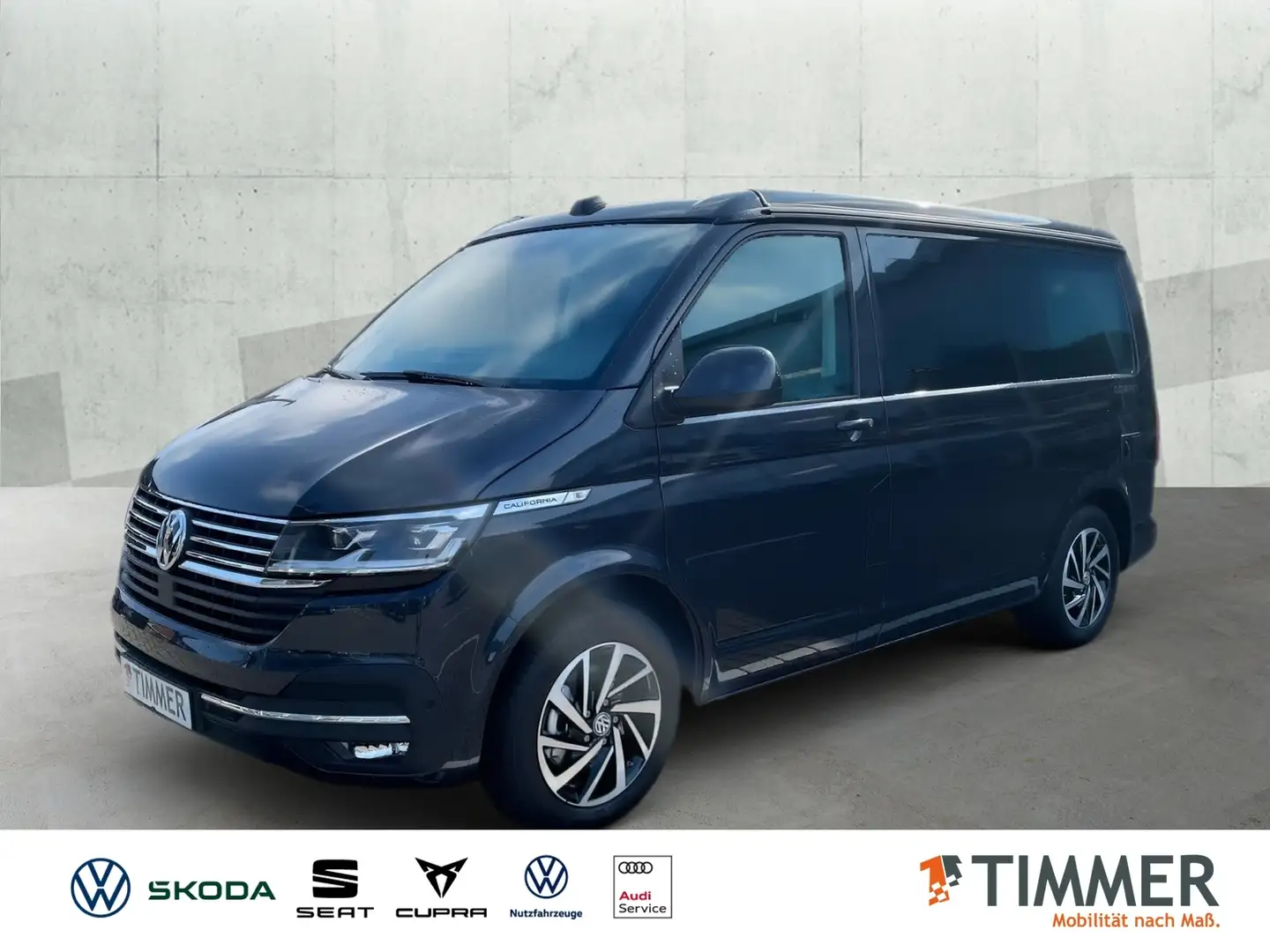 Volkswagen T6.1 California Ocean 2.0 TDI *NAVI*AHK*MARKISE* Blauw - 1
