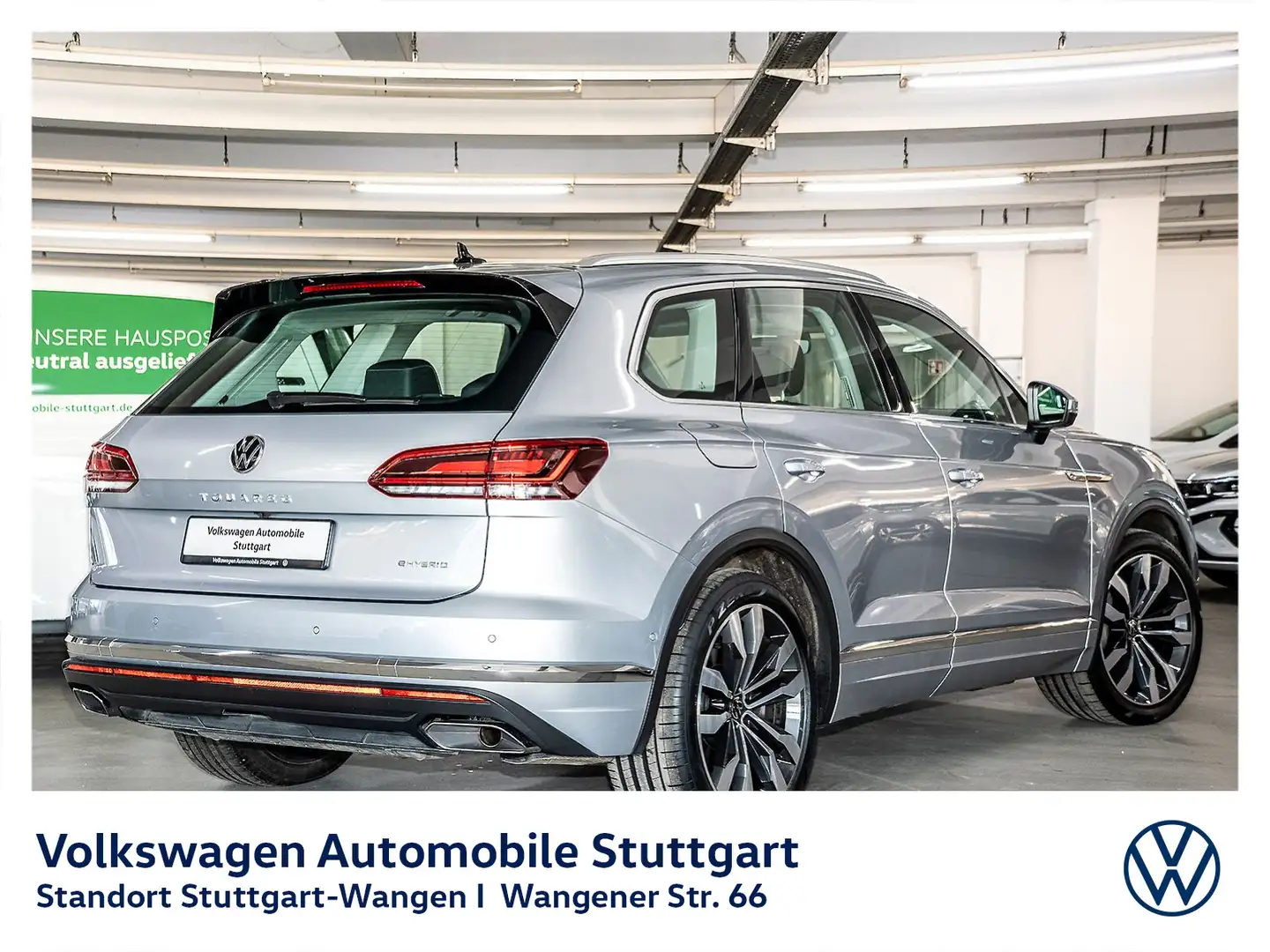 Volkswagen Touareg Elegance 3.0 TSI V6 eHybrid Navi Kamera Silber - 2
