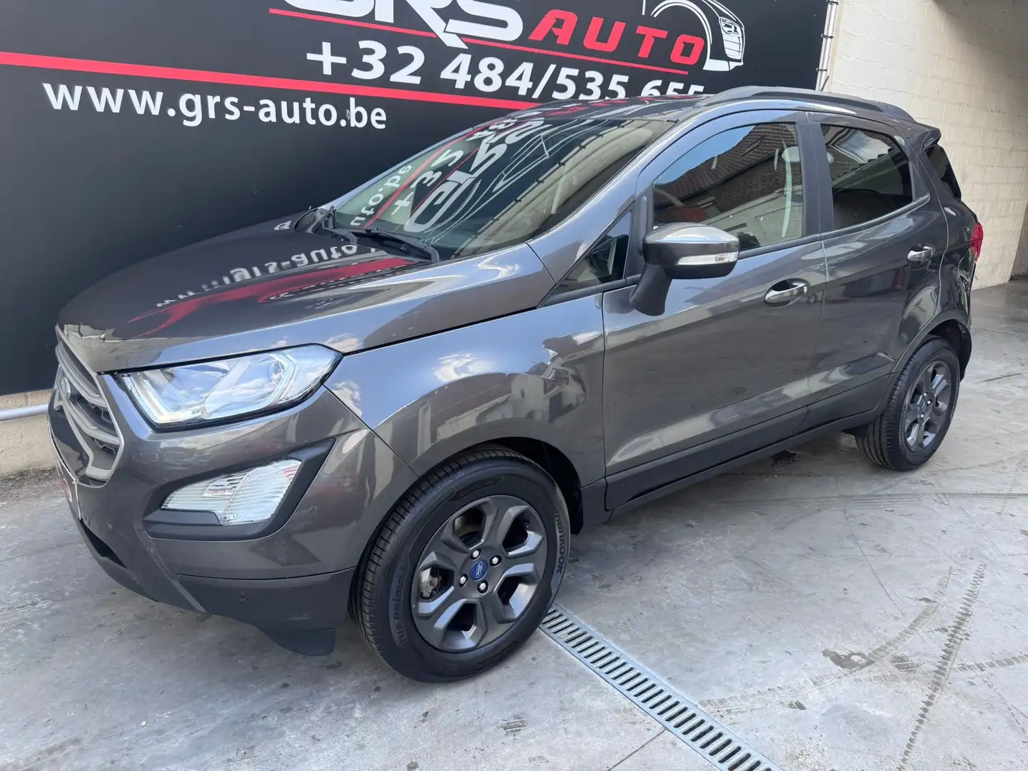 Ford EcoSport 1.0 EcoBoost 1ER POPR./BOITE AUTO/CARNET/GARAN.1AN Grijs - 2