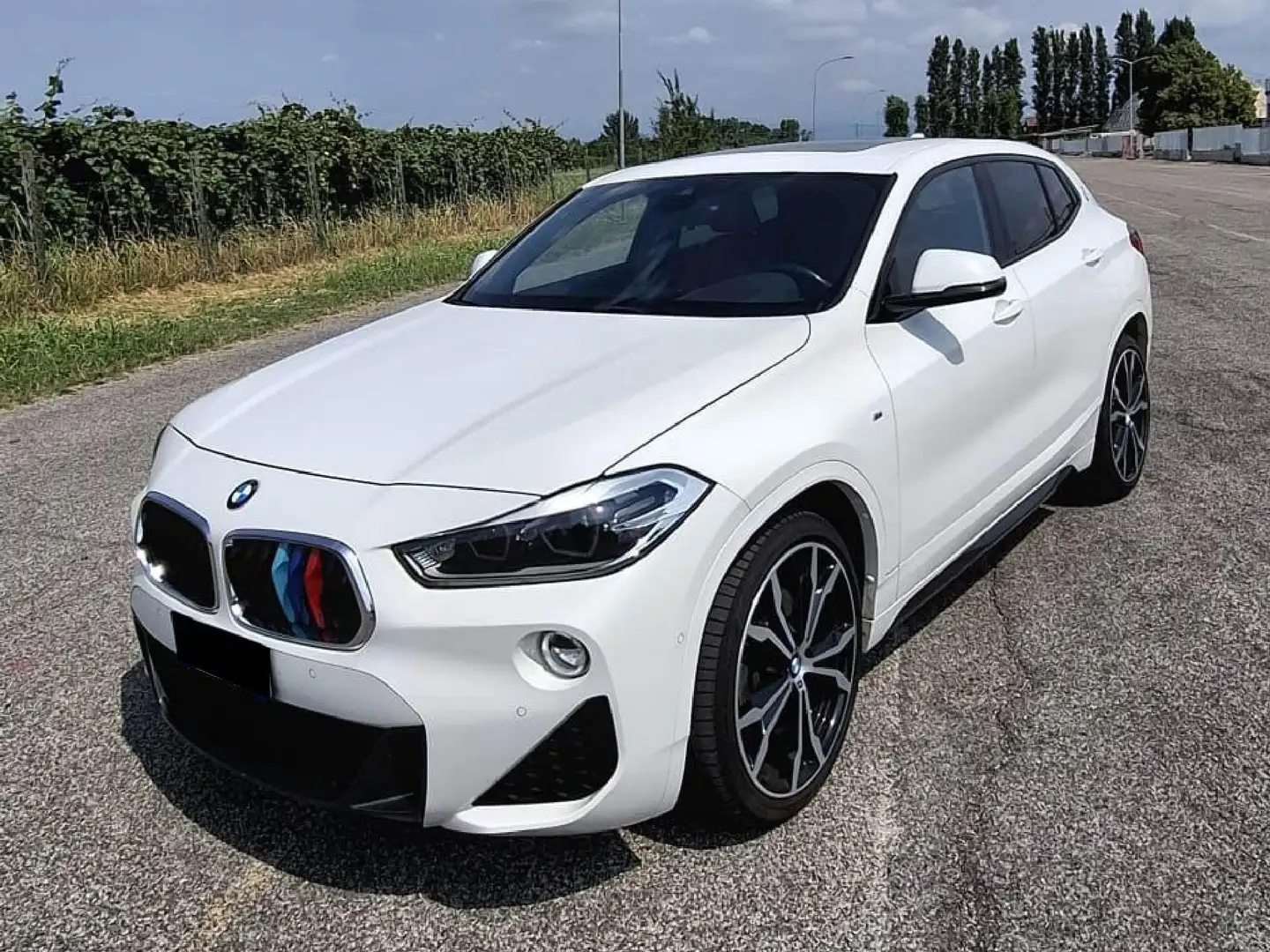 BMW X2 X2 xdrive20d Msport X auto Weiß - 2