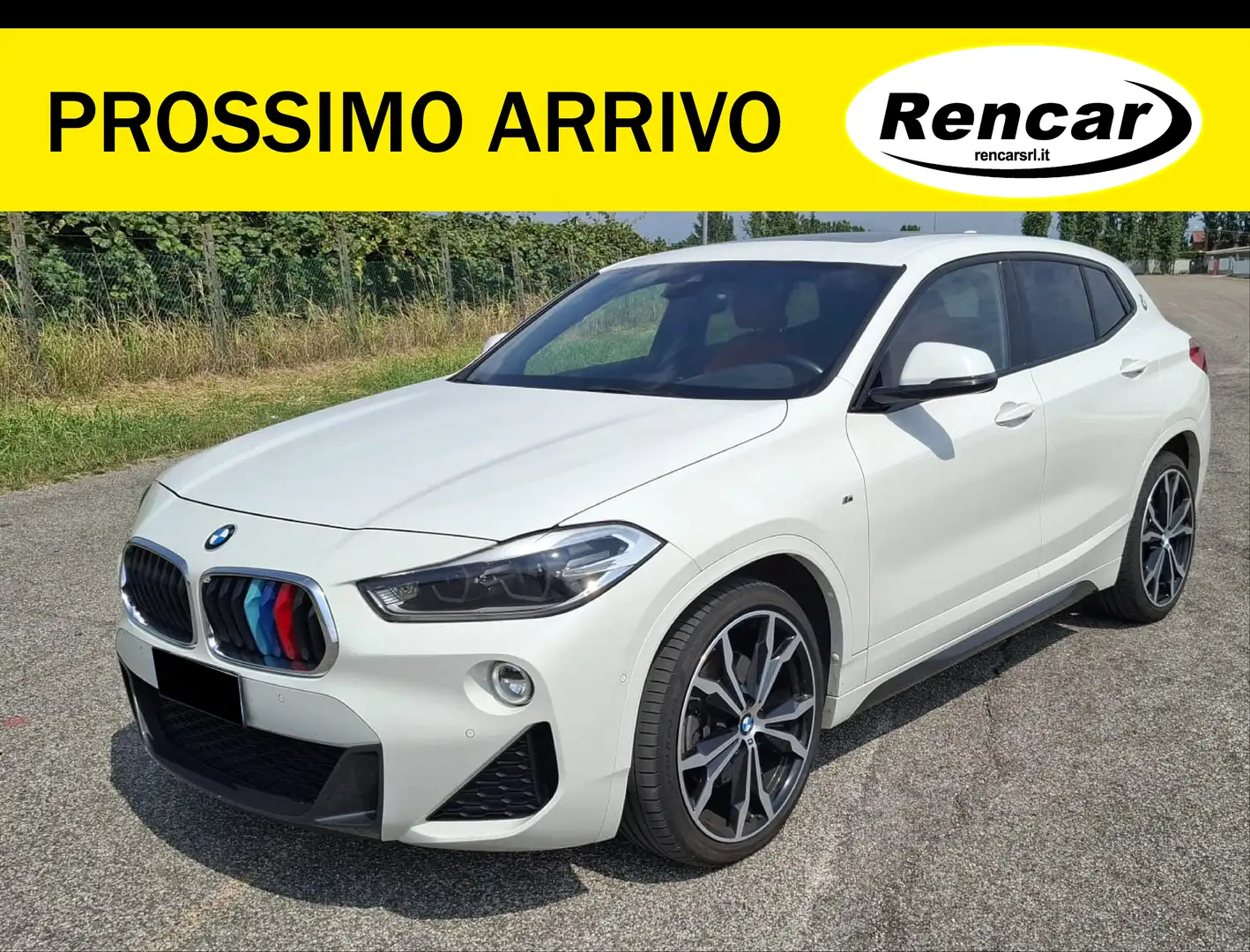 BMW X2 X2 xdrive20d Msport X auto Weiß - 1