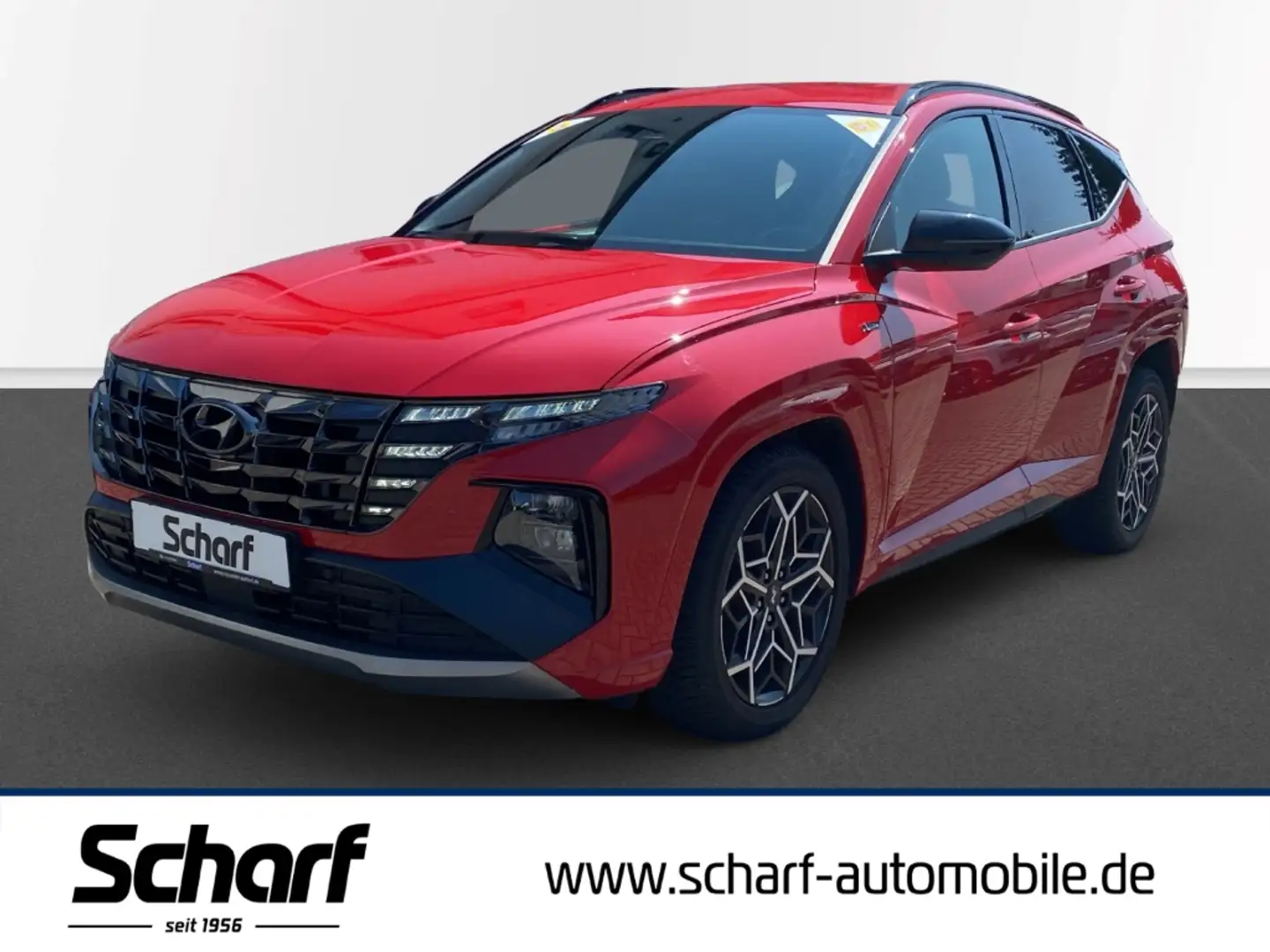 Hyundai TUCSON N Line 48V 4WD Navi LED ACC El. Heckklappe Rot - 1