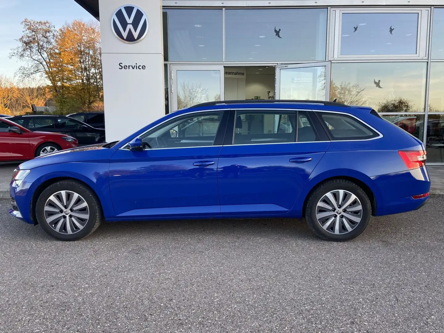 Skoda Superb iV 1.4 TSI DSG NAVI+STANDHEIZUNG+LED+SMAR Blau - 2
