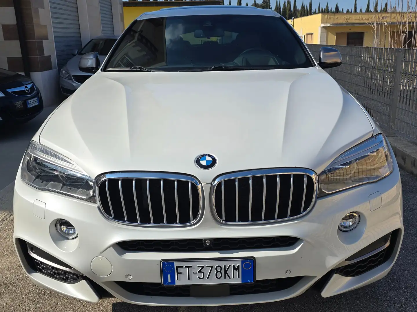 BMW X6 M X6+M50d+auto Fehér - 1