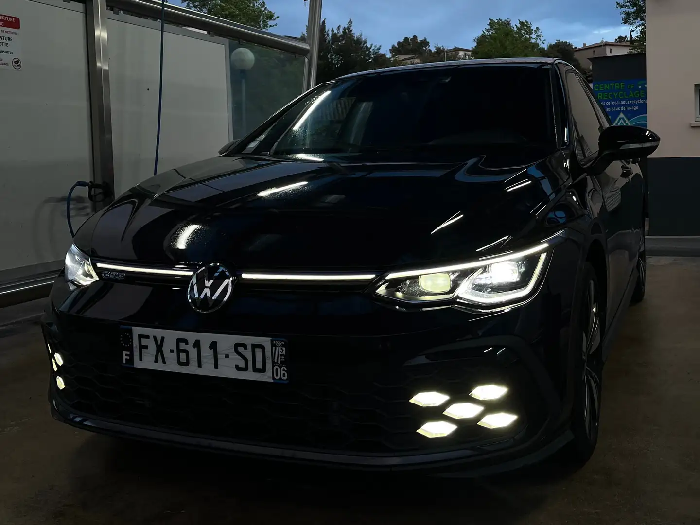 Volkswagen Golf GTE VOLKSWAGEN GOLF 8 GTI VIII 2.0 TSI 245 GTI DSG6 Negro - 1