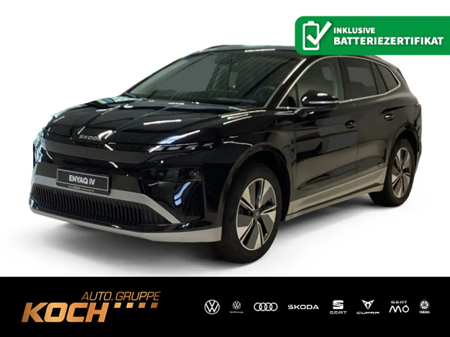 Skoda Enyaq Loft 85*NAVI*MATRIX-LED*360°KAM*AHK* Schwarz - 1