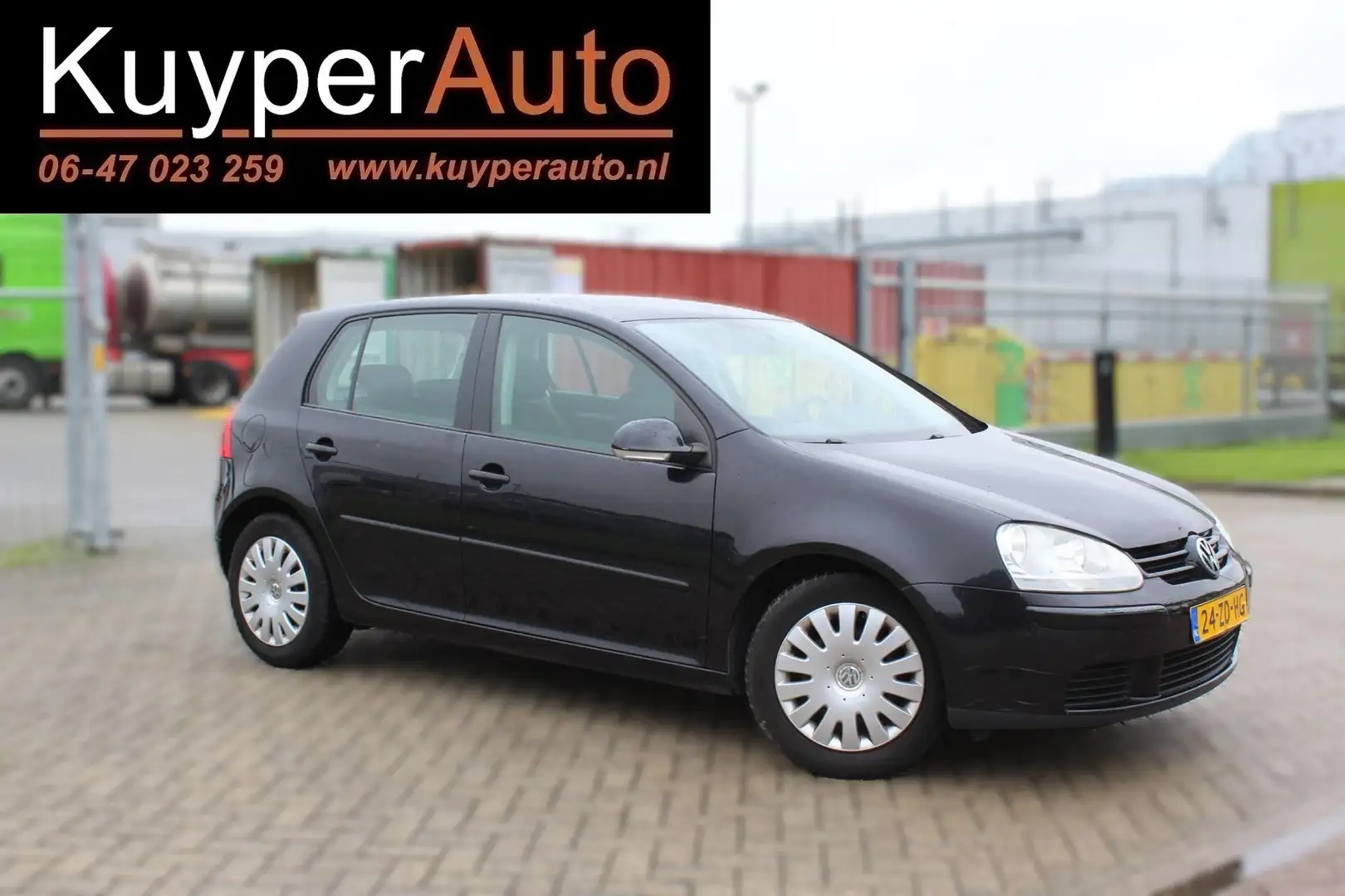 Volkswagen Golf 1.4 TSI Optive 5 DRS AIRCO 6 BAK Noir - 1