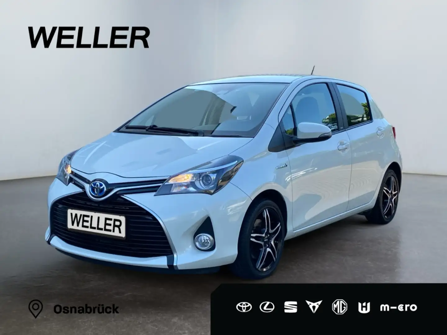 Toyota Yaris Hybrid 1.5 Edition-S *Kamera*SHZ*Klimaaut* Weiß - 1