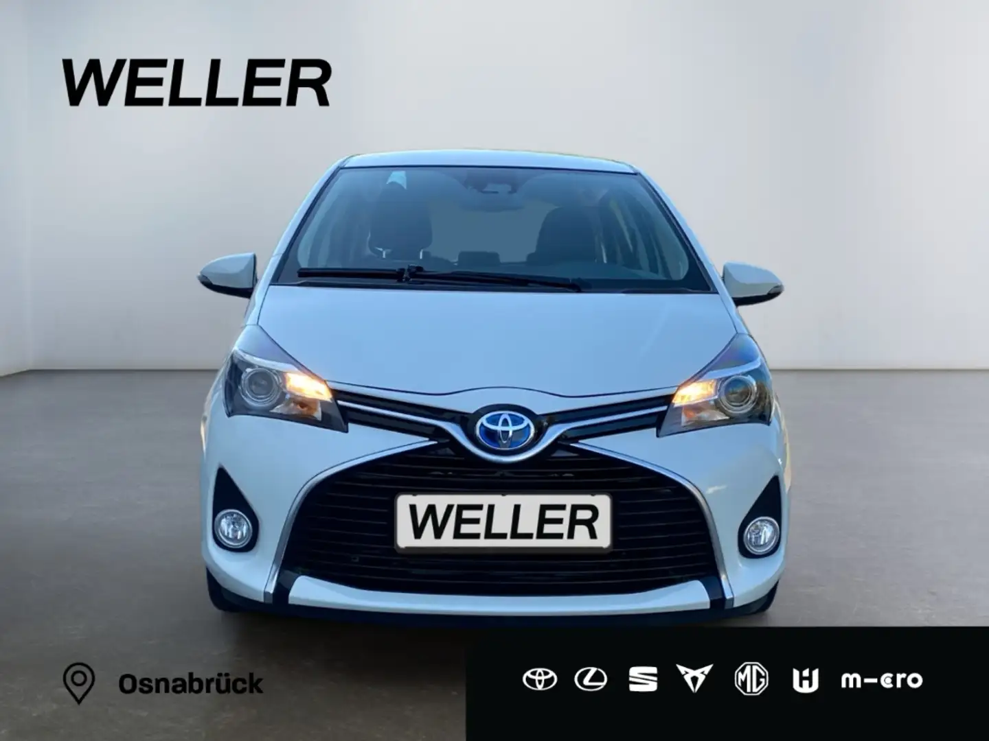 Toyota Yaris Hybrid 1.5 Edition-S *Kamera*SHZ*Klimaaut* Weiß - 2