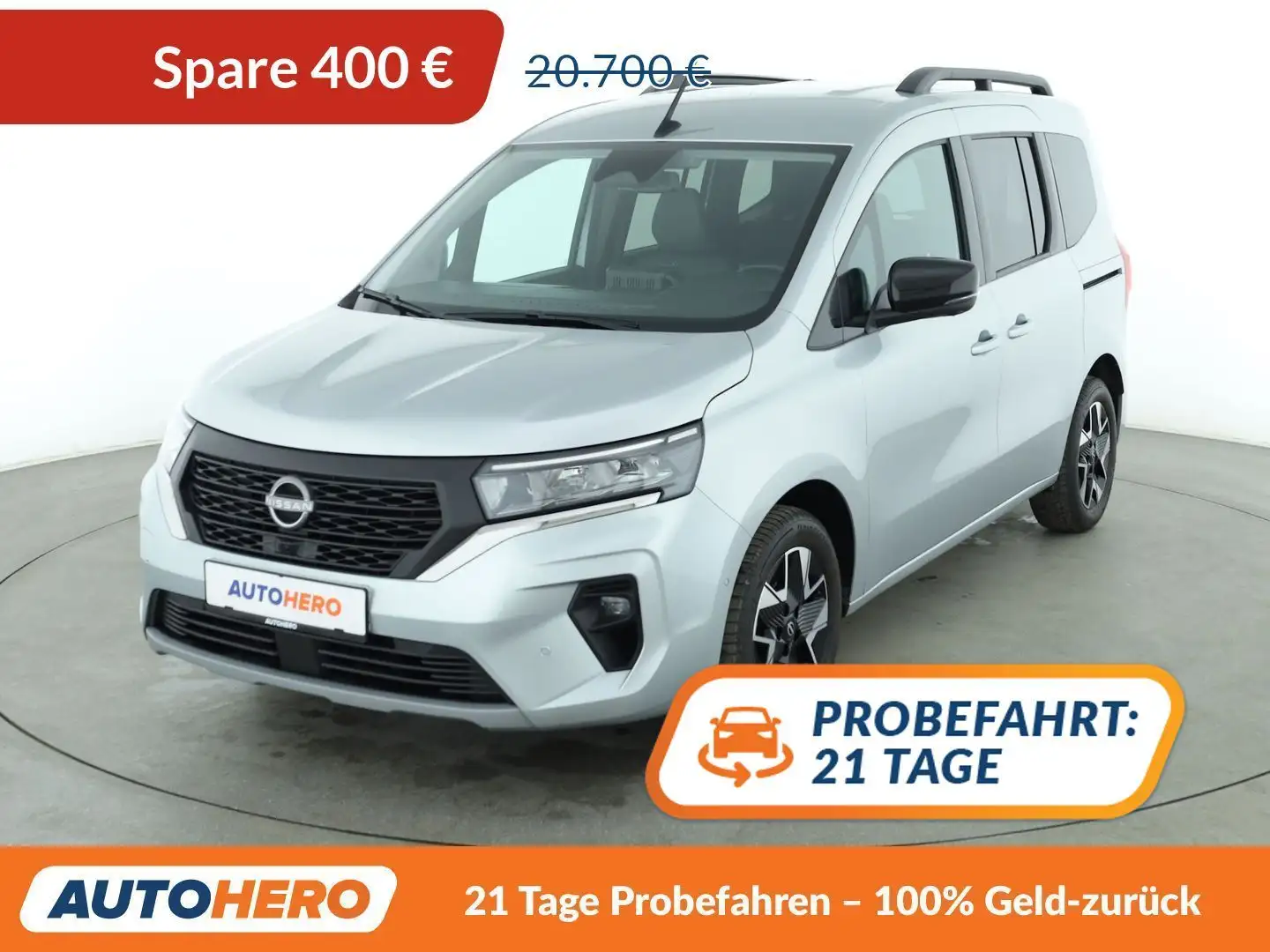 Nissan Townstar 1.3 DIG-T L1 Tekna Aut*NAVI*TEMPO*CAM*PDC*SHZ* Grau - 1