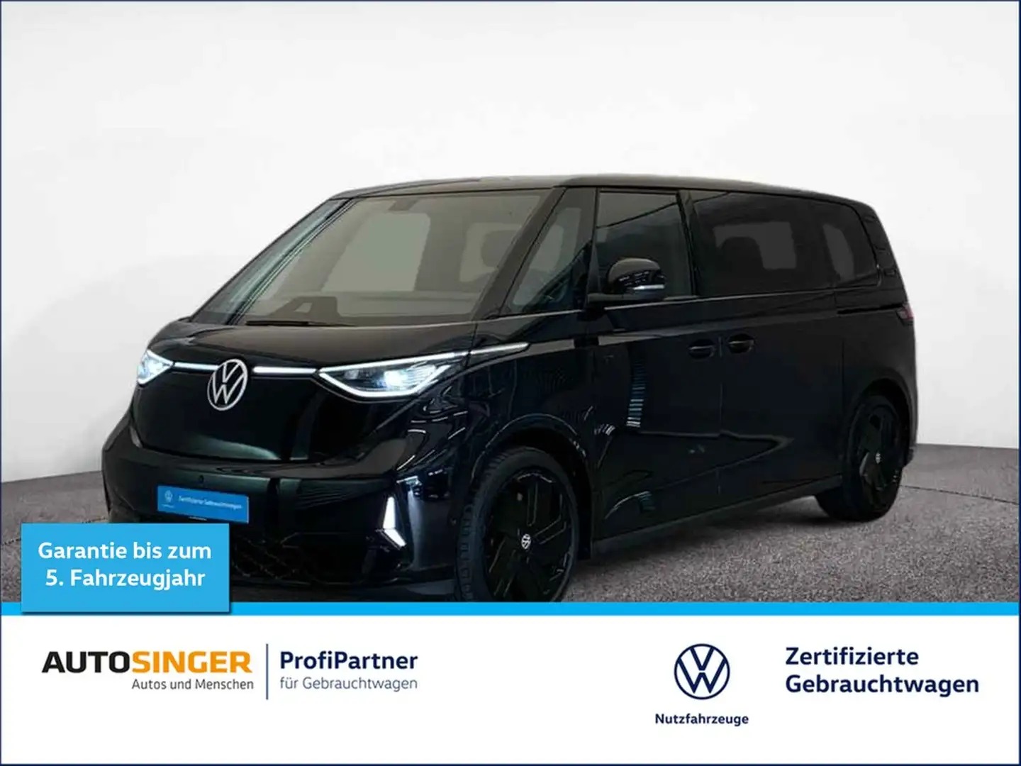 Volkswagen ID. Buzz ID.Buzz GTX Lang 4M 7S *AHK*IQ-L*ACC*NAVI*360* Czarny - 1