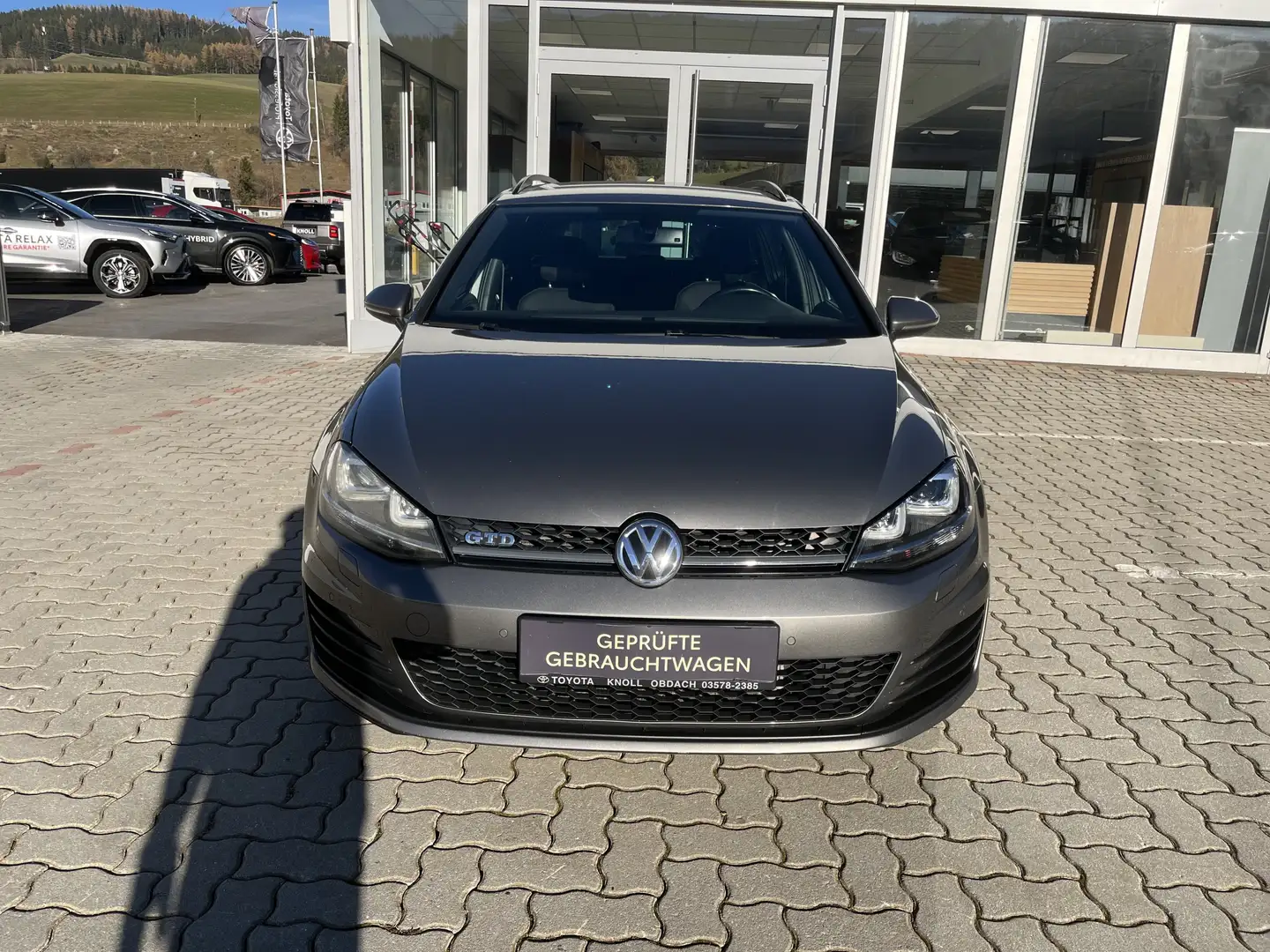 Volkswagen Golf Variant 2,0 GTD BMT Gris - 2