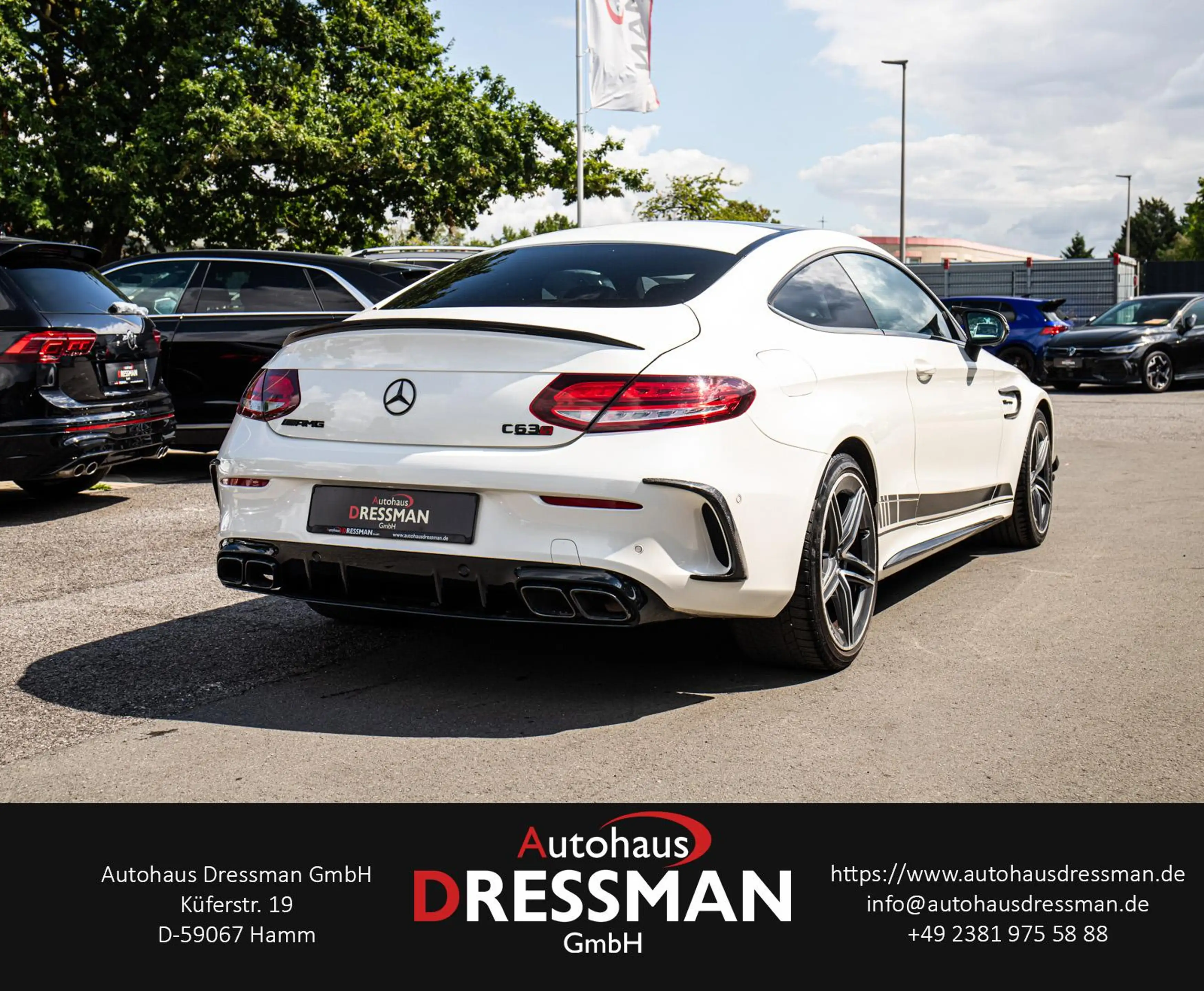 Mercedes-Benz C 63 AMG C 63s AMG Coupe LED PANO BURMESTER 360° VC TRACK — photo 4