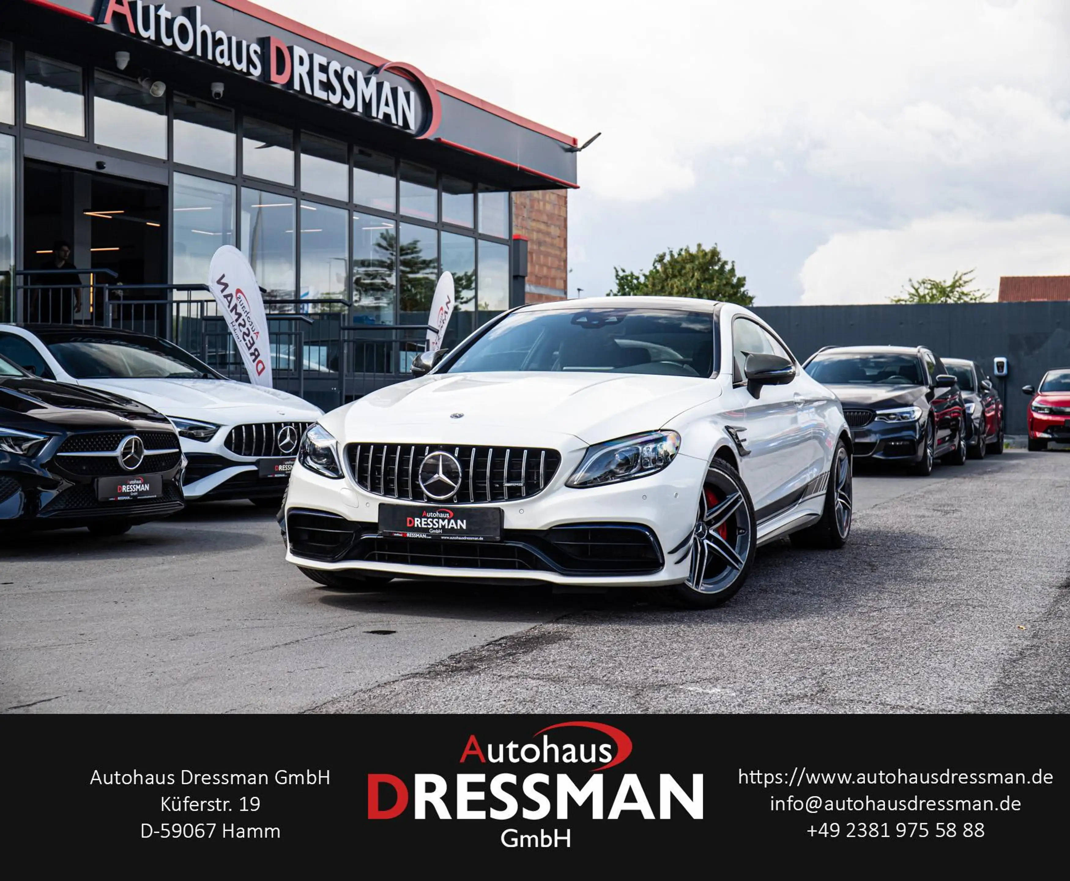 Mercedes-Benz C 63 AMG C 63s AMG Coupe LED PANO BURMESTER 360° VC TRACK