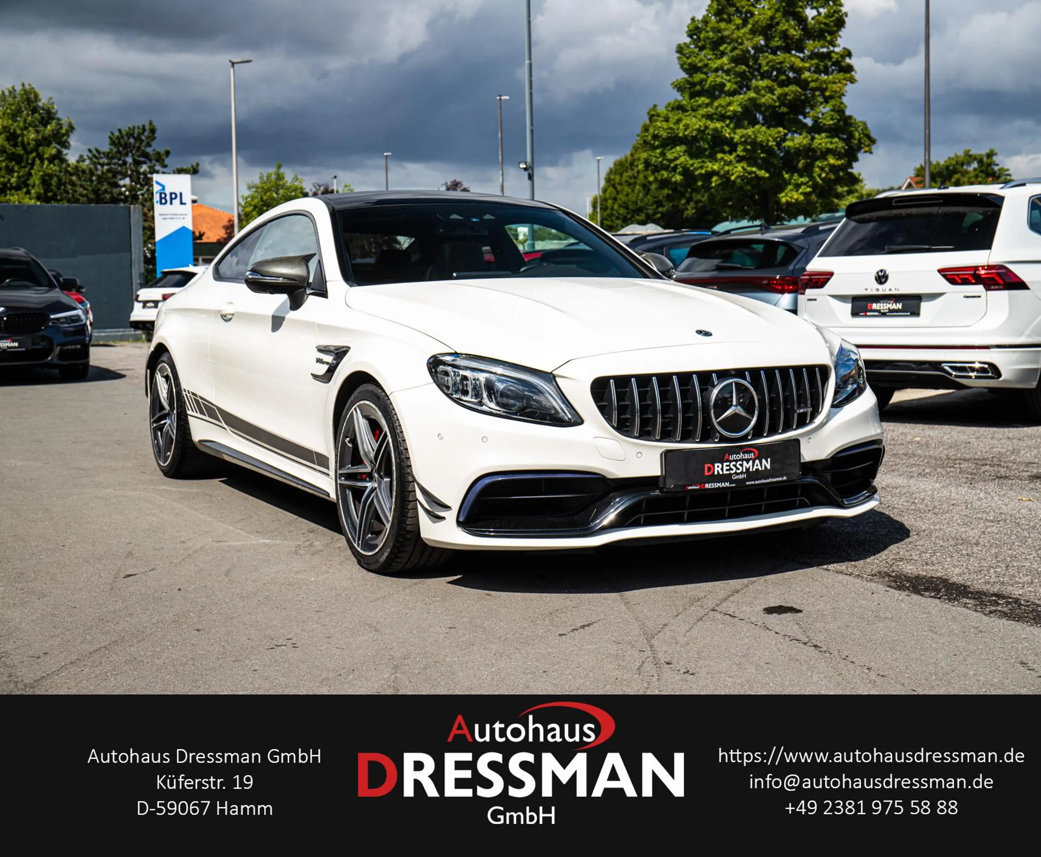 Mercedes-Benz C 63 AMG C 63s AMG Coupe LED PANO BURMESTER 360° VC TRACK — photo 3