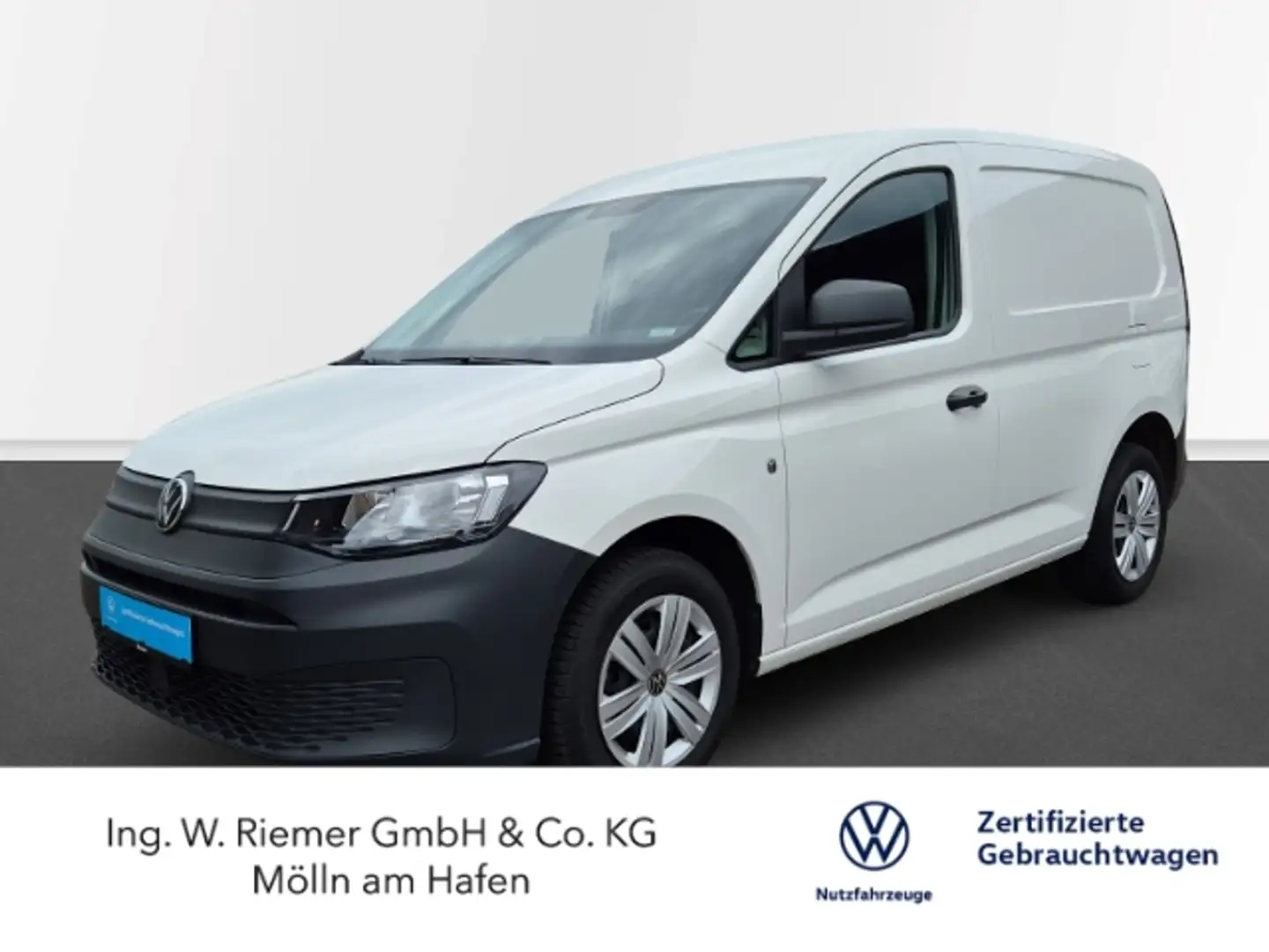 Volkswagen Caddy Cargo 1.5 TSI LKW EcoProfi Allwetter Holzlad Weiß - 1
