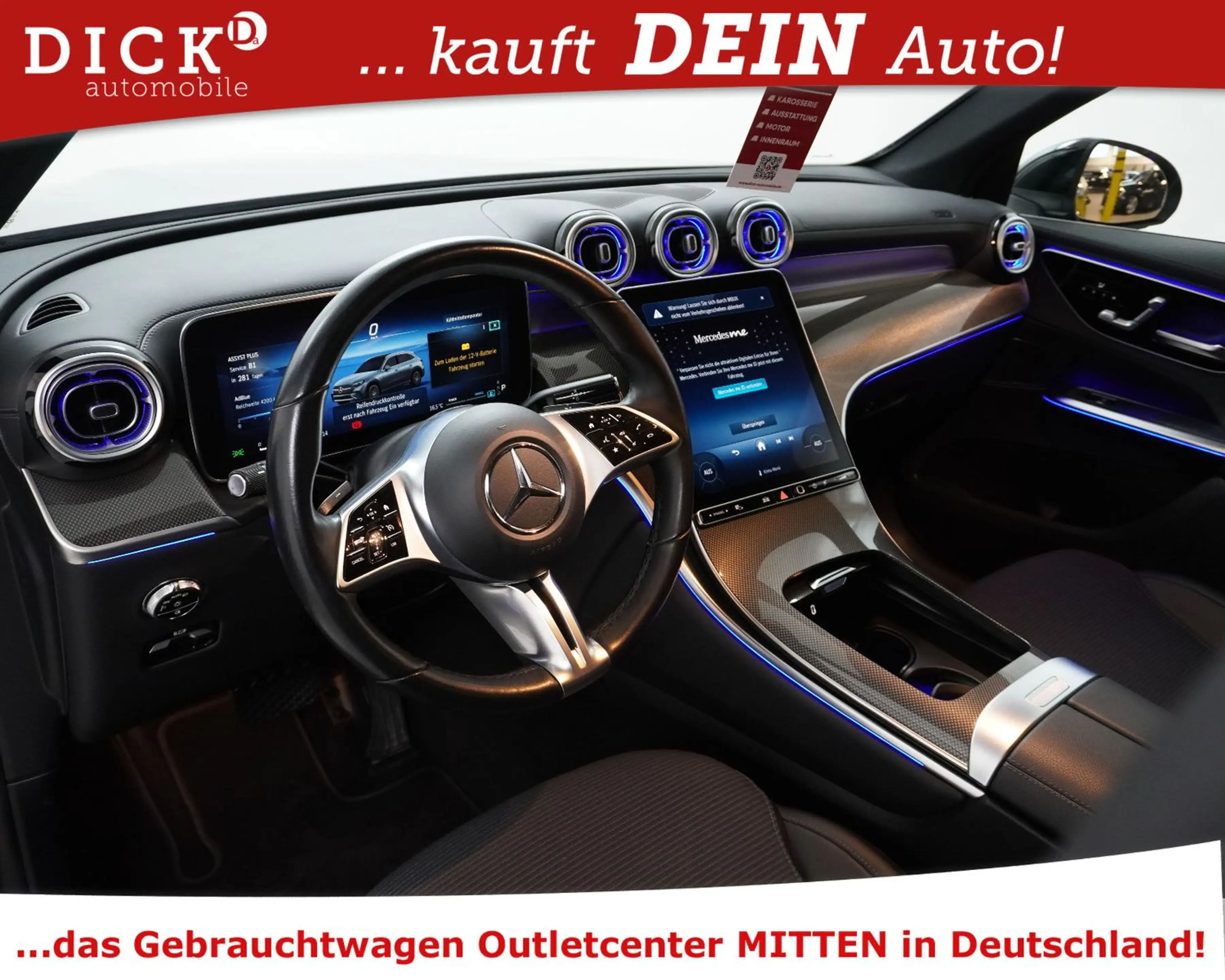 Mercedes-Benz GLC 220 GLC220d 4M 2X Avantg NAVI+VIRTU+KAM+MEMO+SHZ+19" — photo 10