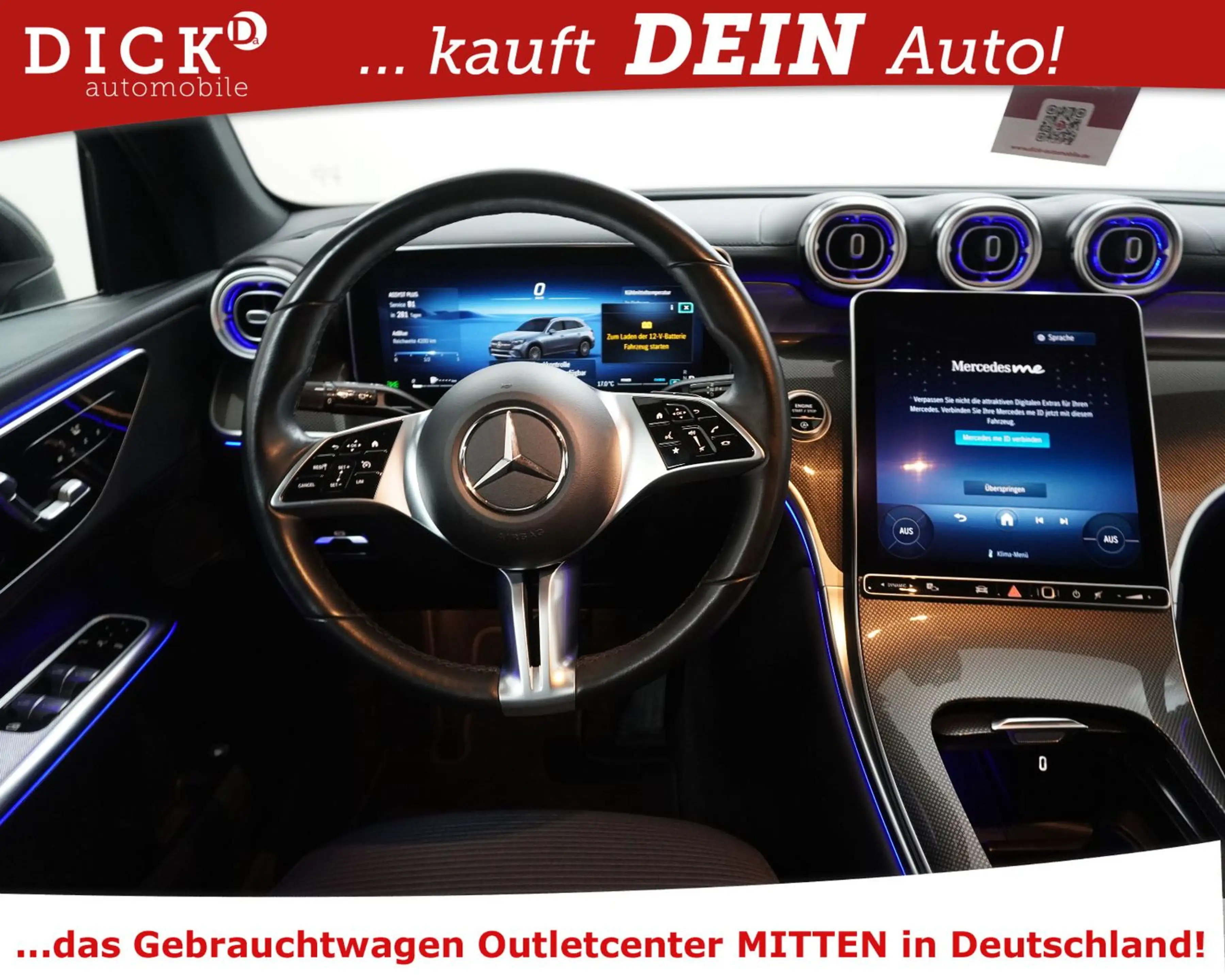 Mercedes-Benz GLC 220 GLC220d 4M 2X Avantg NAVI+VIRTU+KAM+MEMO+SHZ+19" — photo 15