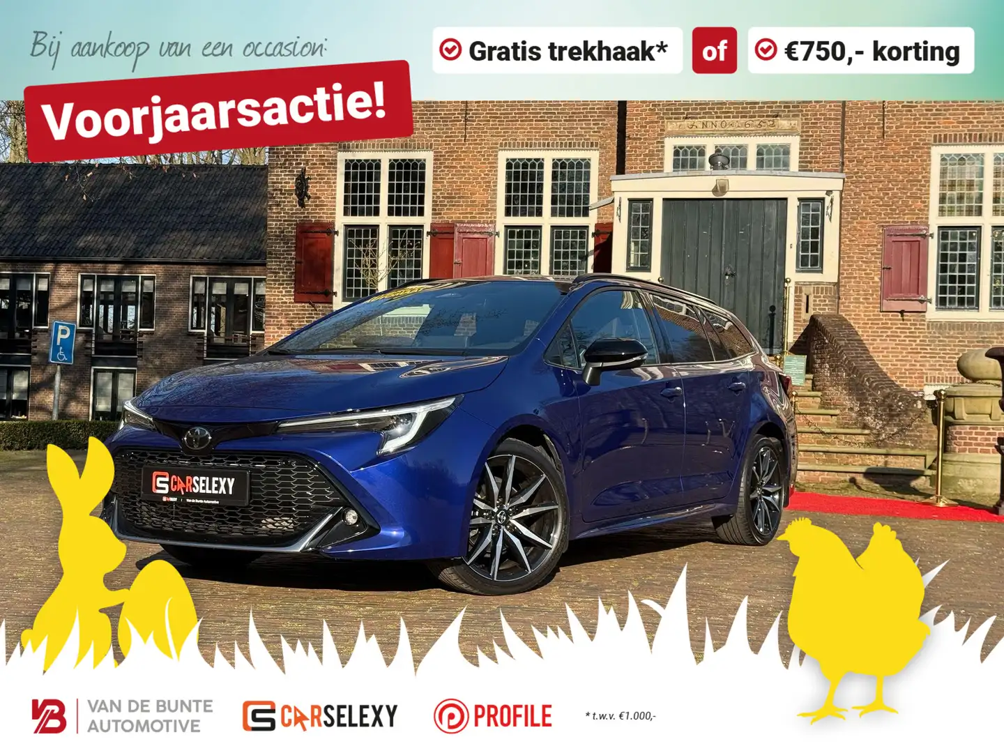 Toyota Corolla Touring Sports Hybrid 140 GR Sport *Winter Pack* Modrá - 1