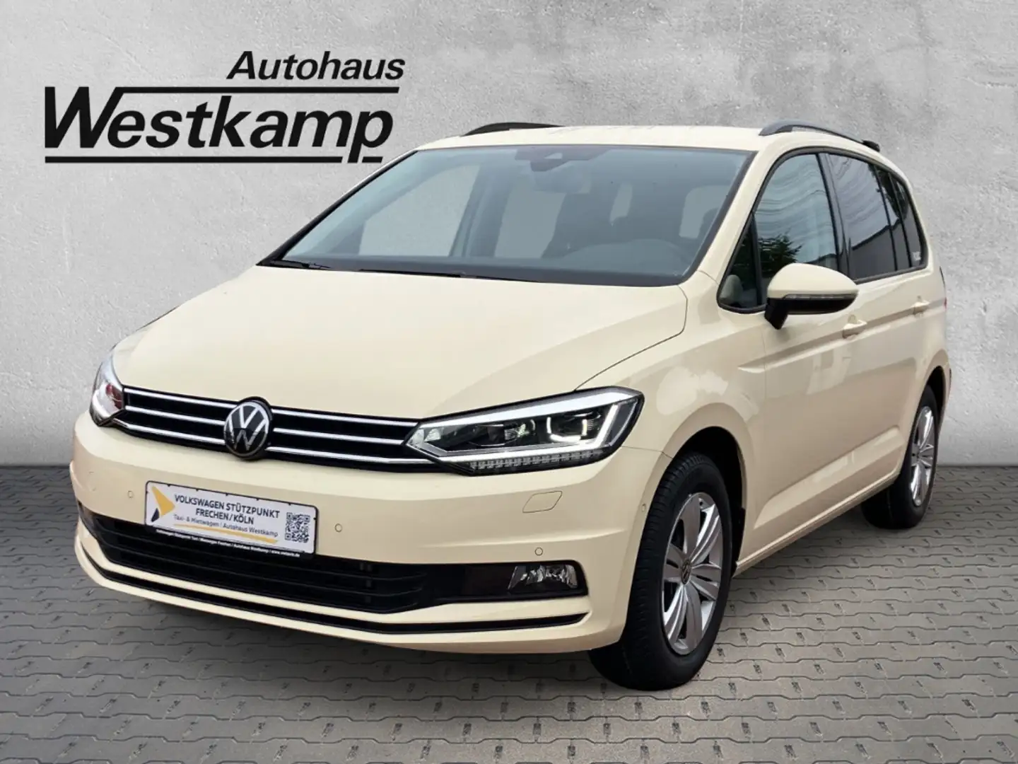 Volkswagen Touran TAXI DIE GOLD-PLUS-EDITION Jaune - 1