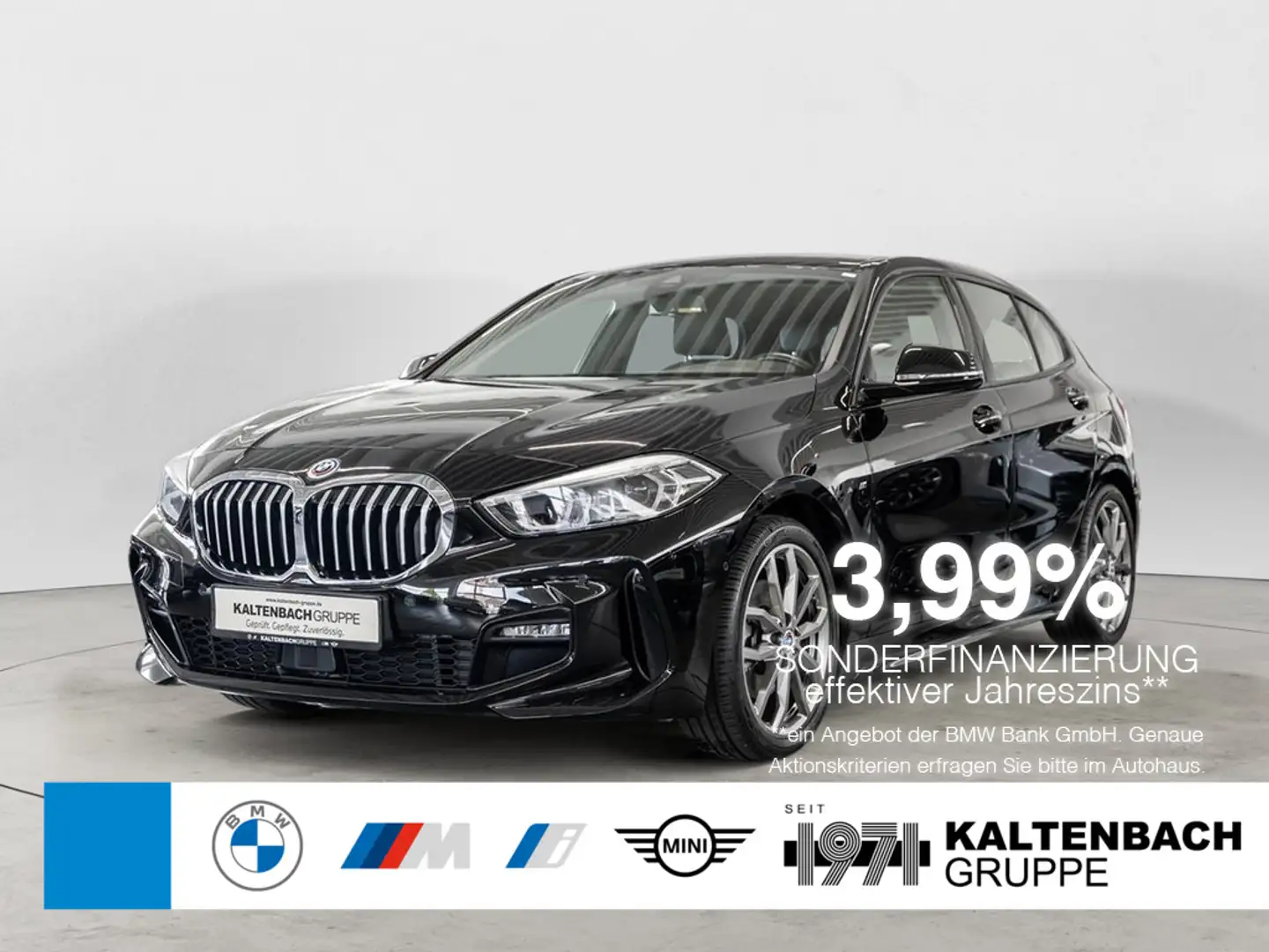 BMW 118 i M-Sport LED ACC W-LAN NAVI KAMERA SHZ Zwart - 1
