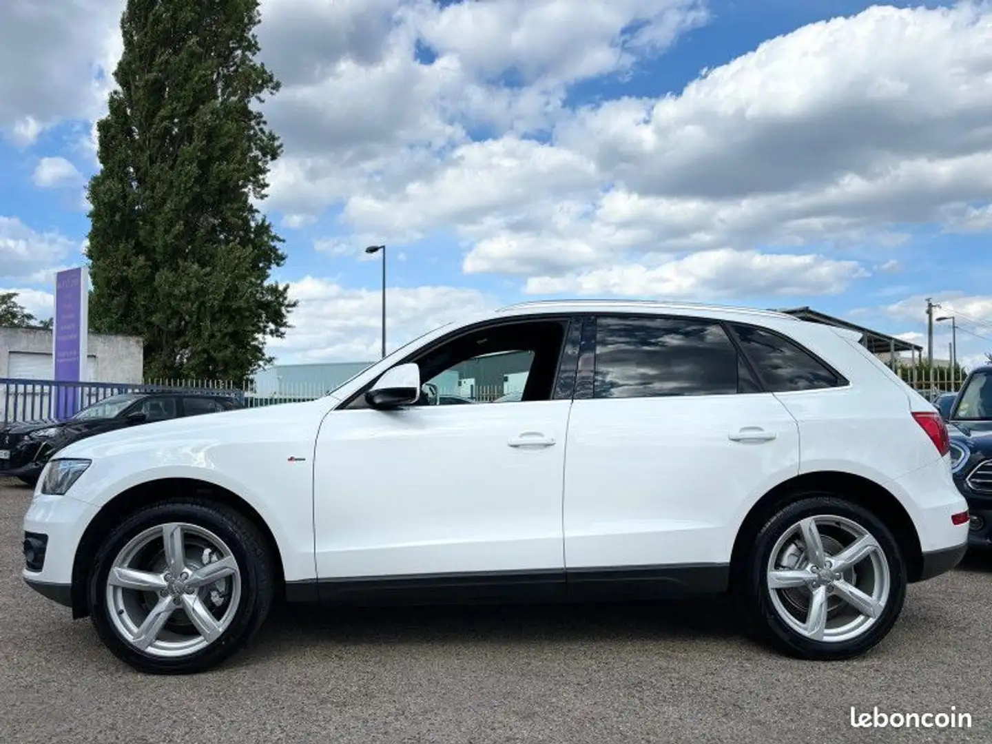 Audi Q5 3.0 V6 TDI 240CH FAP S LINE QUATTRO TRONIC 7 Blanc - 2