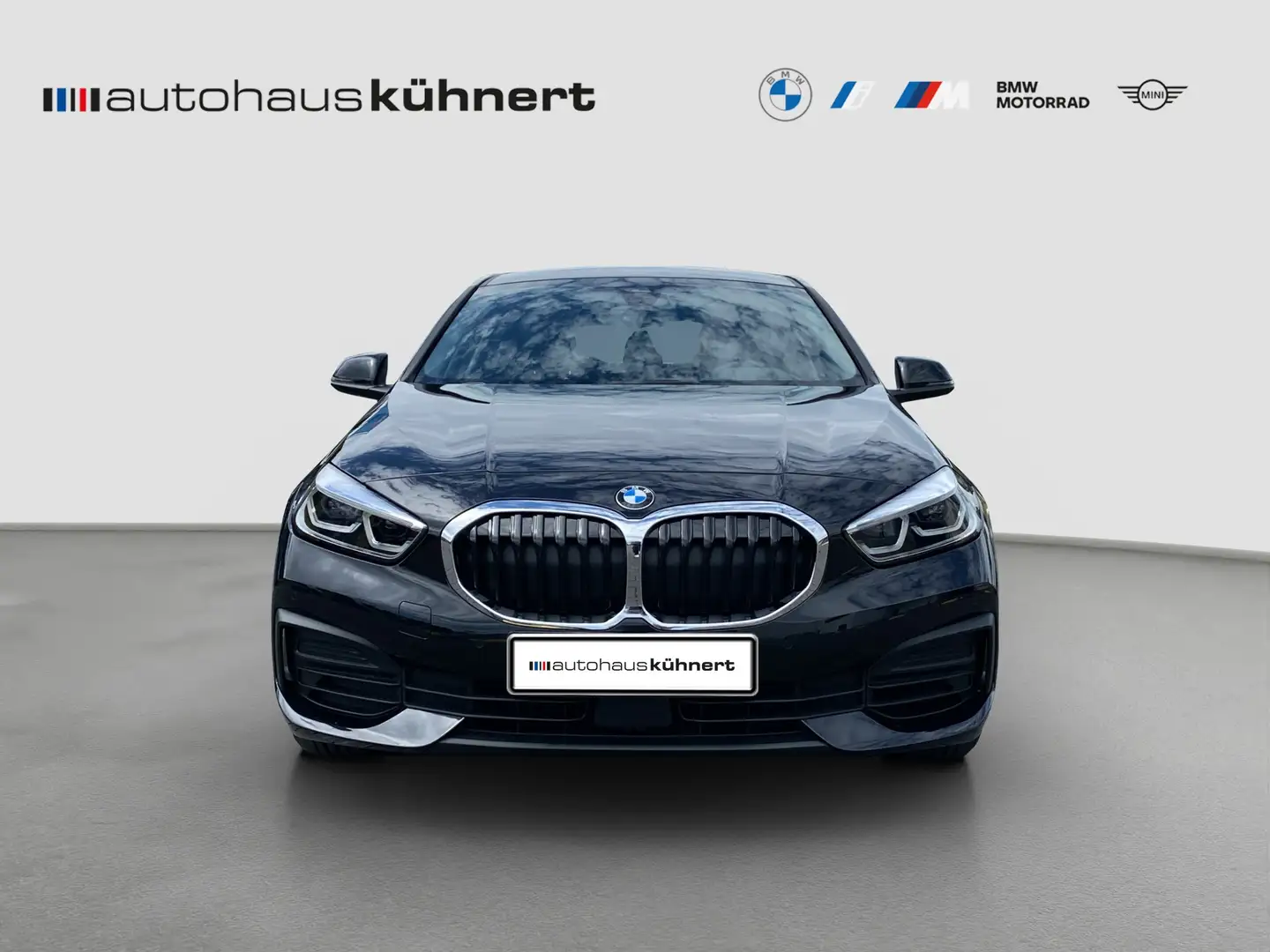 BMW 116 i LED SpurAss Navi Sportsitz AUT PDC Advantage Zwart - 2