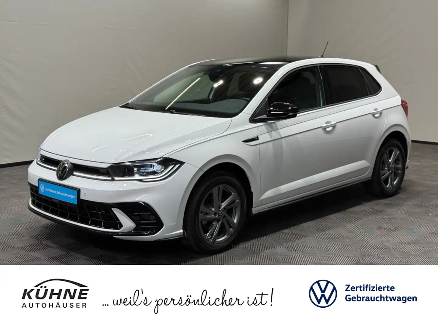 Volkswagen Polo R-Line 1.0 TSI DSG | IQ.LIGHT APP-CONN PDC Bianco - 1