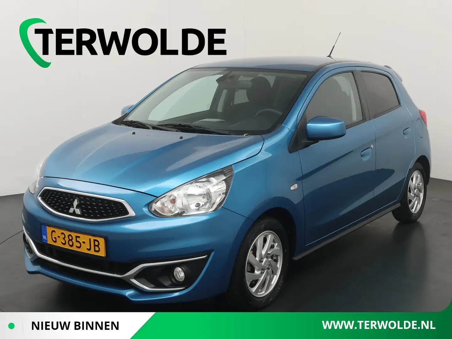 Mitsubishi Space Star 1.0 Active | Automaat | Navigatie | Blauw - 1