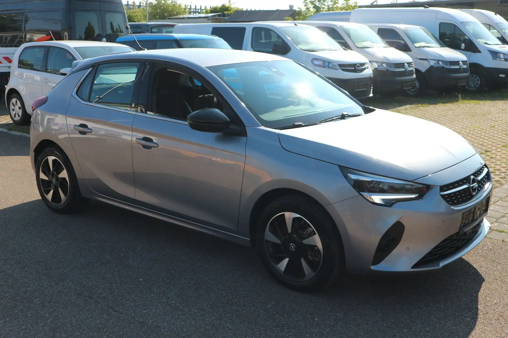 Opel Corsa -e F Elegance Teilleder NAVI LED SHZ ALU Grau - 2