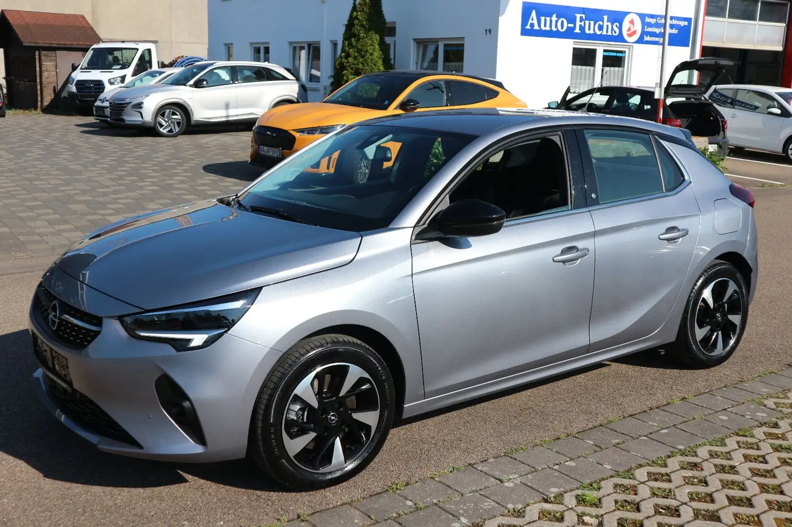 Opel Corsa -e F Elegance Teilleder NAVI LED SHZ ALU Grau - 1