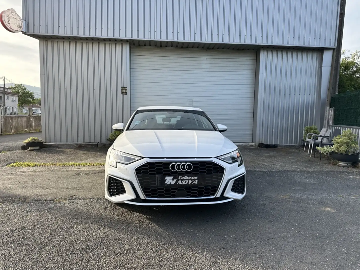 Audi A3 Sportback 35TDI S line S tronic Blanc - 1