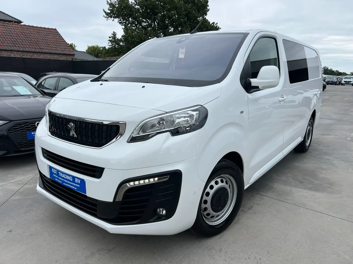 Peugeot Expert 2.0 BLUEHDI 6 ZIT AUTOMAAT NAVI CAMERA CARPLAY PDC Wit - 1