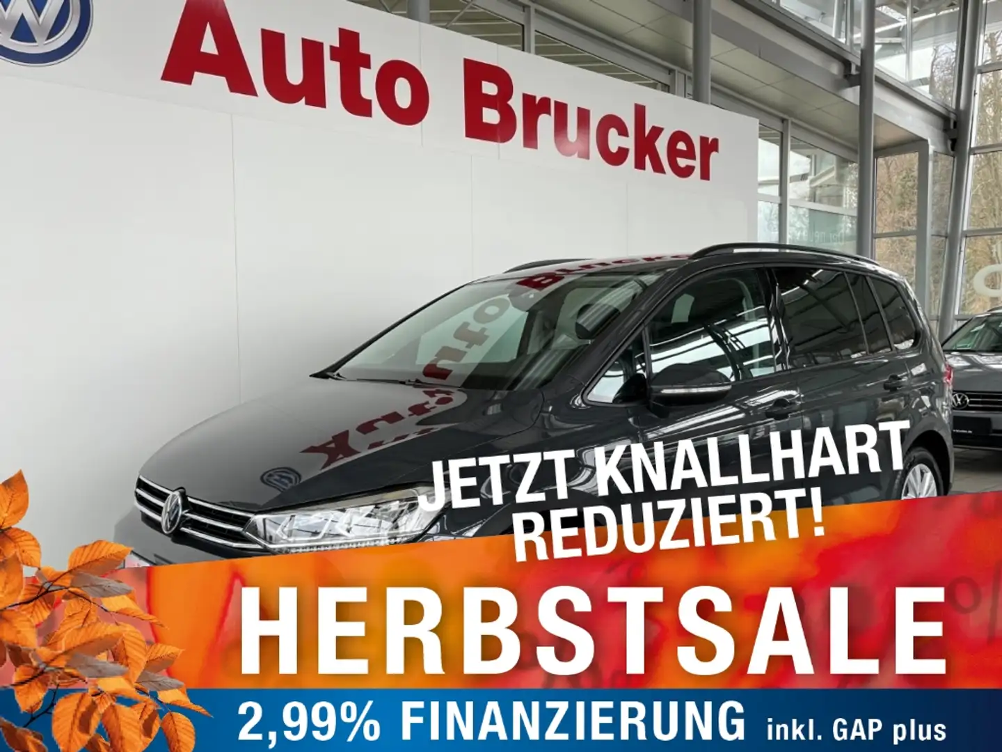 Volkswagen Touran Comfortline 1.5 TSI+LED+Navi+3-Zonen-Klima+SHZ Gri - 1