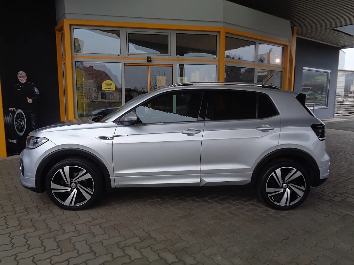 Volkswagen T-Cross 1,0 TSI Life DSG**R-LINE*VOLL** Zilver - 2