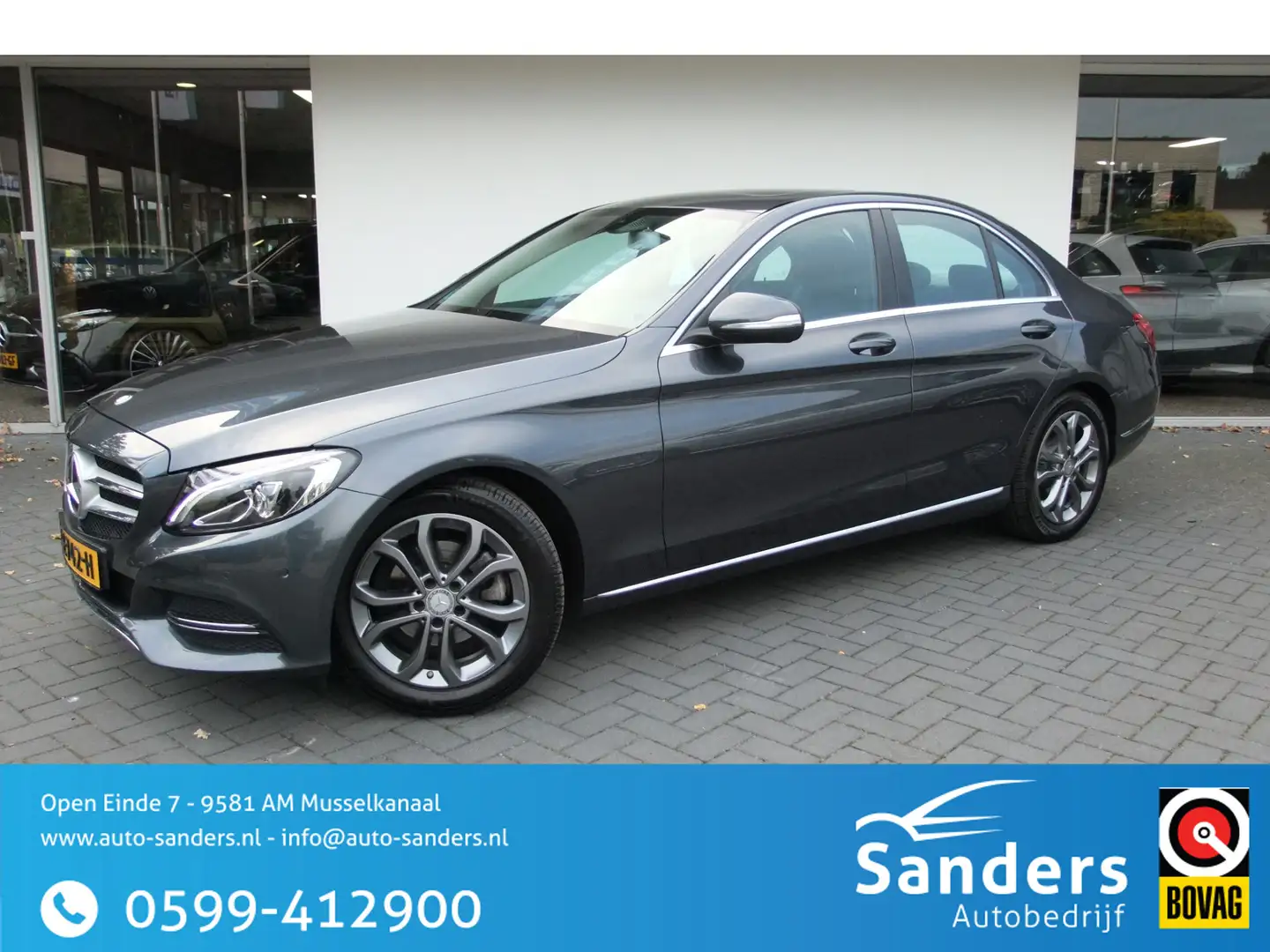 Mercedes-Benz C 180 Ambition / Schuifdak/ Trekhaak afneembaar/ Stoelve Grijs - 1