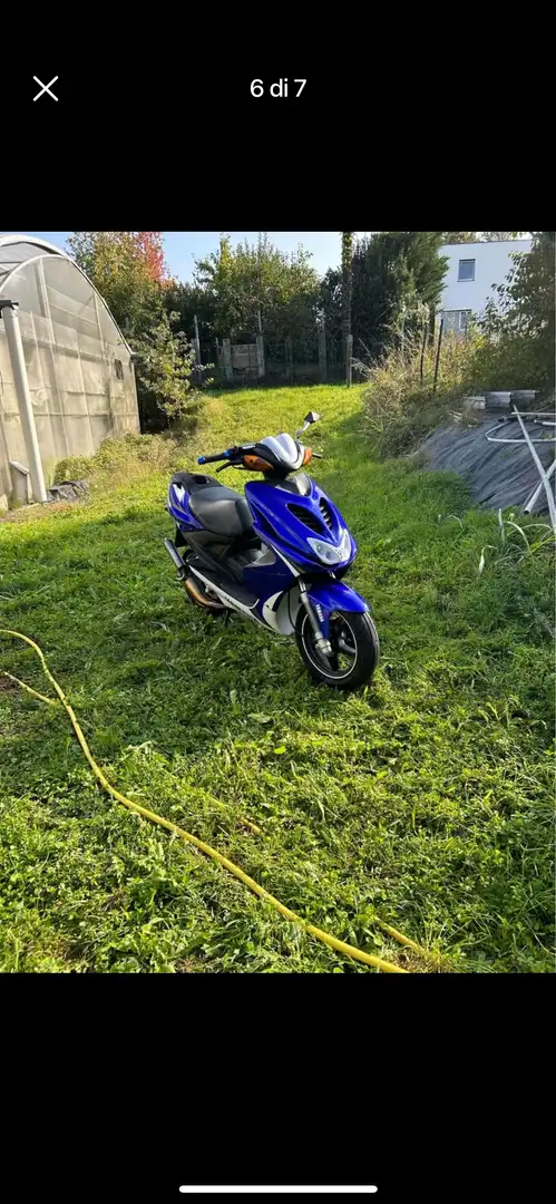 Yamaha Aerox R 50 Bleu - 2