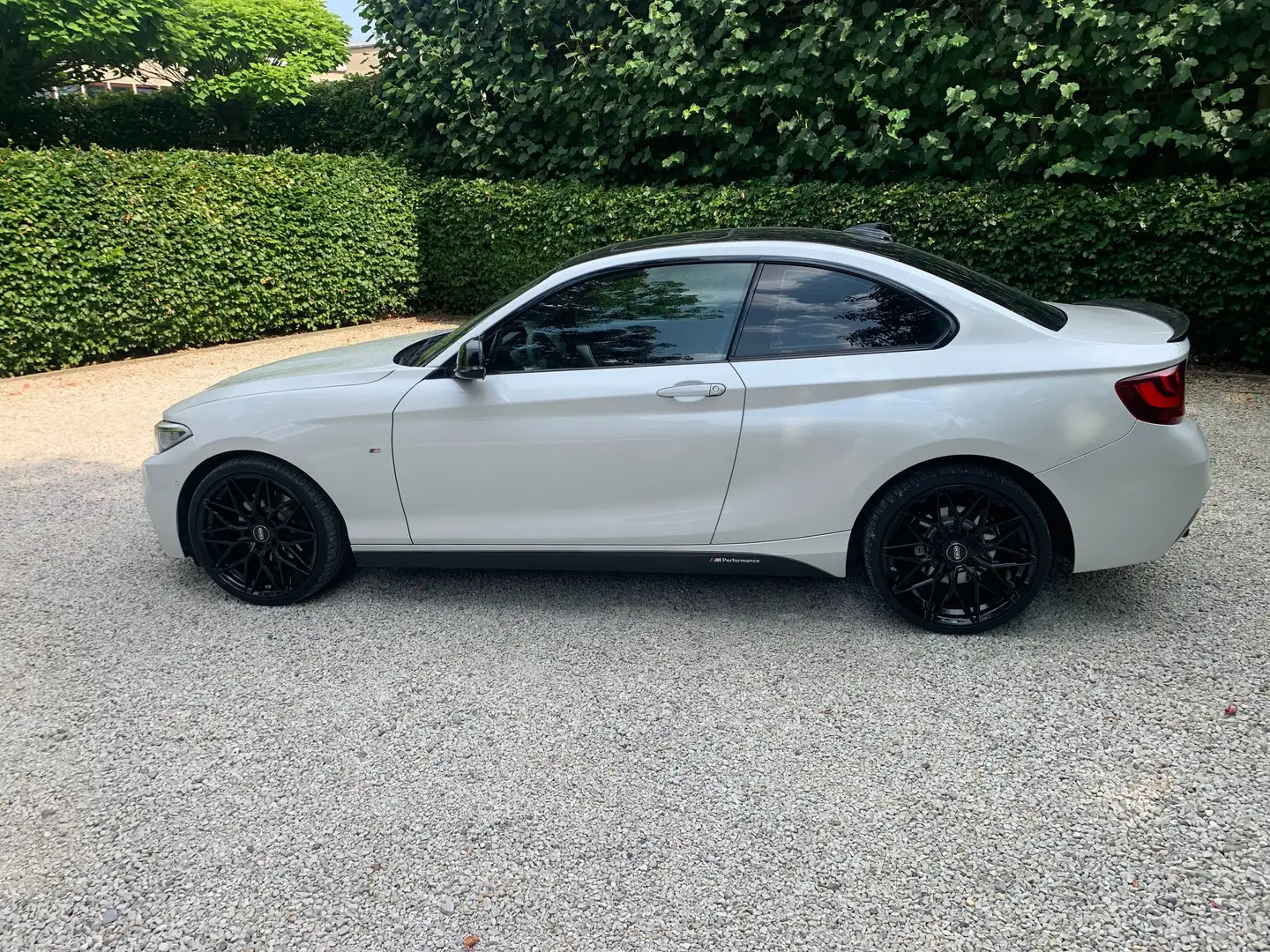 BMW 220 Coupé 220 dA Wit - 1