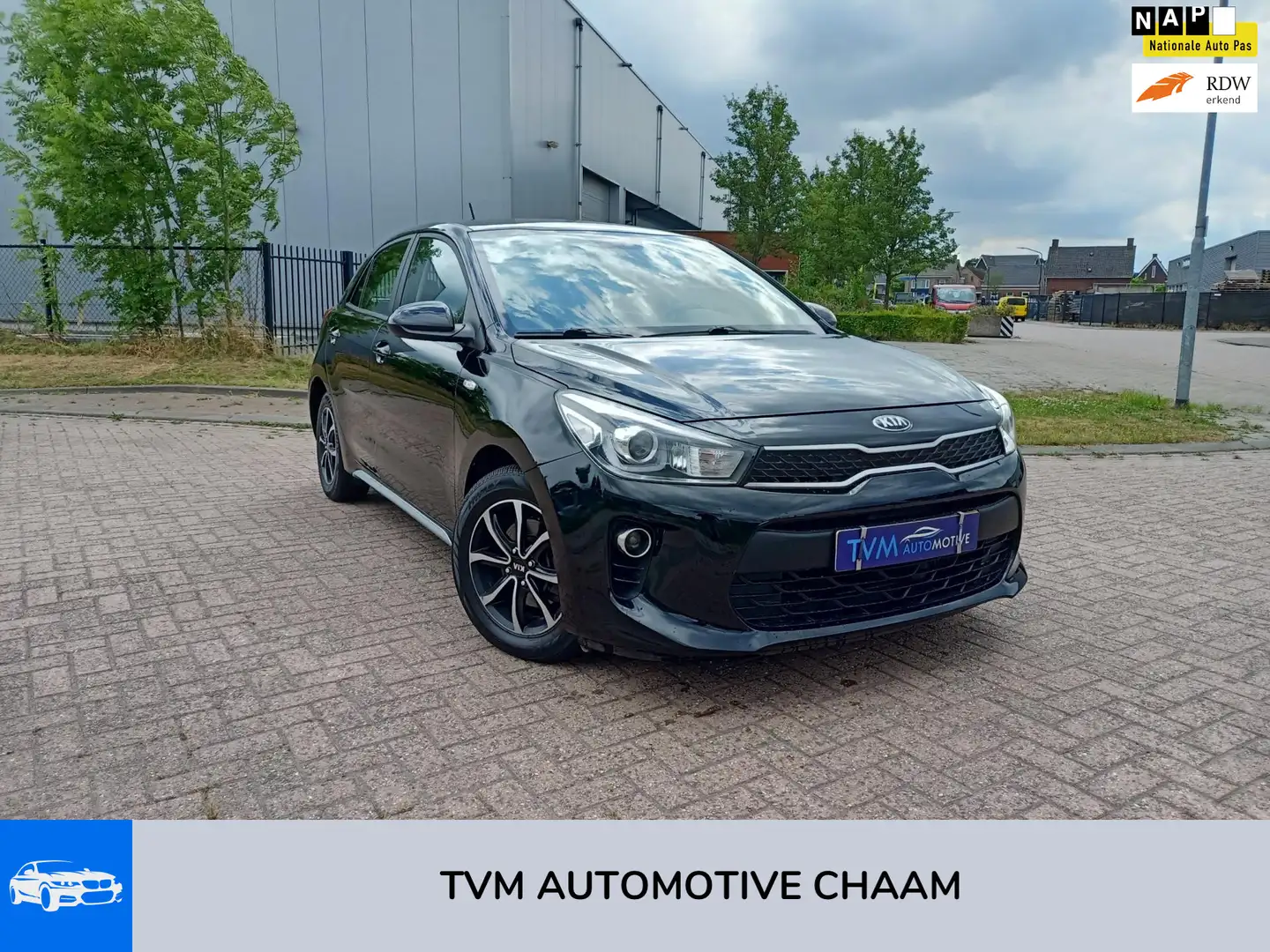 Kia Rio 1.0 TGDI ComfortPlusLine Navigator AIRCO NAVI LM V Nero - 1