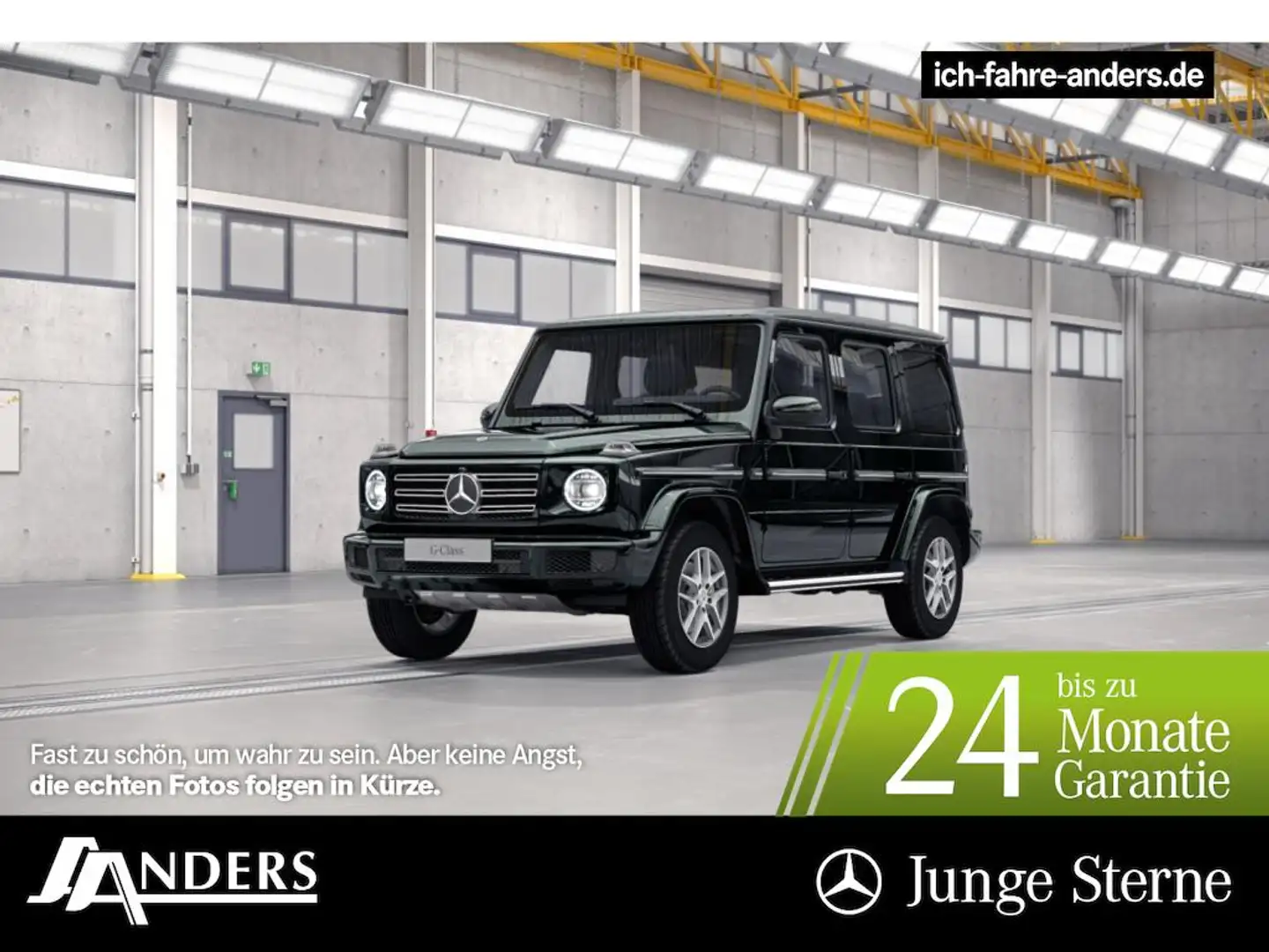 Mercedes-Benz G 400 d AMG+COM+Burm+Distr+Sitzklima+AHK+SHD+360 Grün - 1