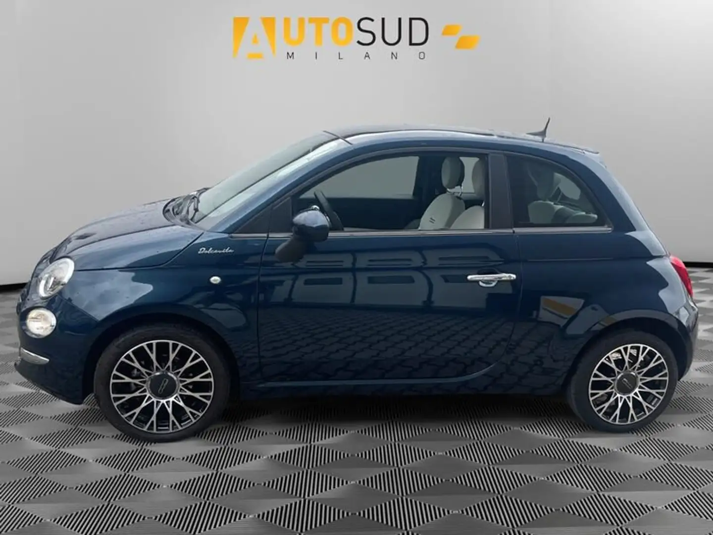 Fiat 500 III 2015 Benzina 1.0 hybrid Dolcevita 70cv Blu/Azzurro - 2